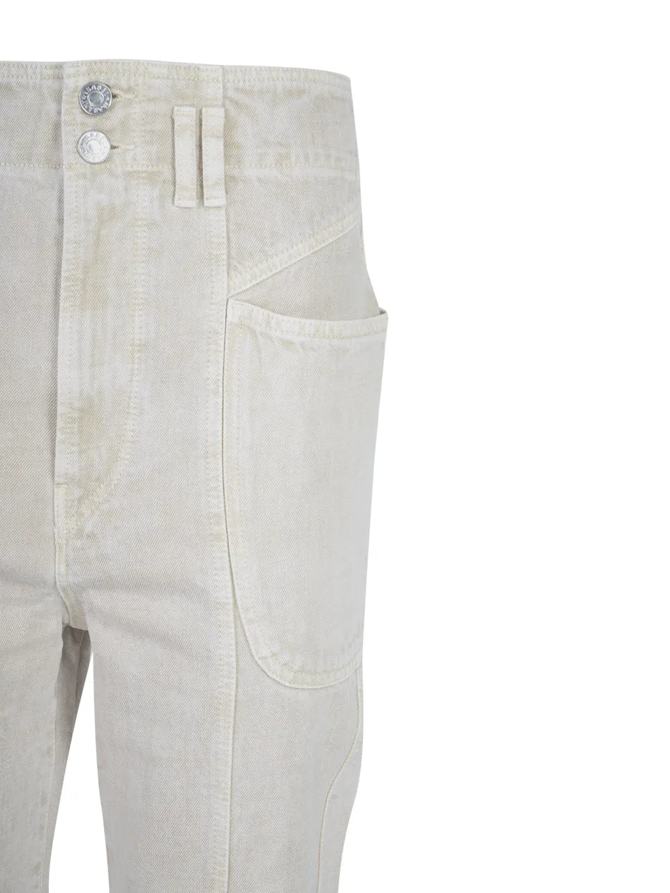 Isabel Marant Étoile High-Rise Cropped Jeans