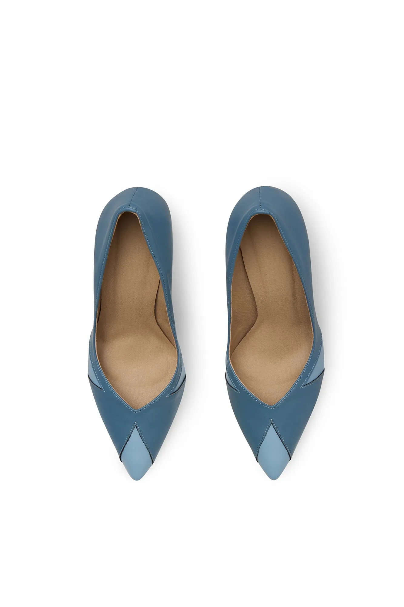 Ivo Vegan Apple & Corn Leather Heels | Jeans