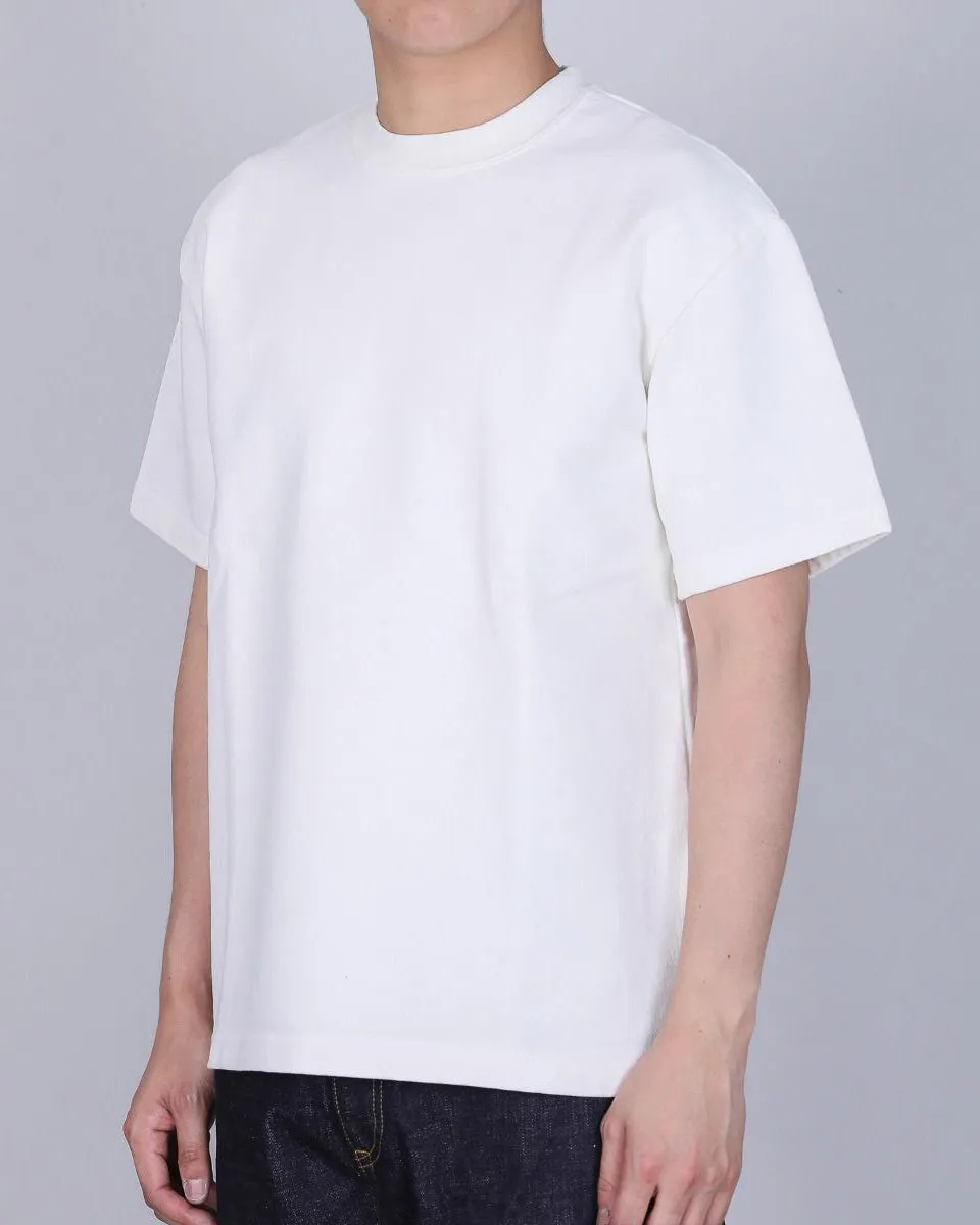 Japan Blue S/S Inlay Tee - White