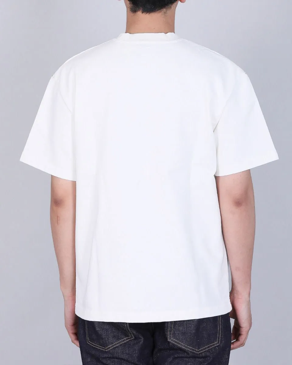 Japan Blue S/S Inlay Tee - White