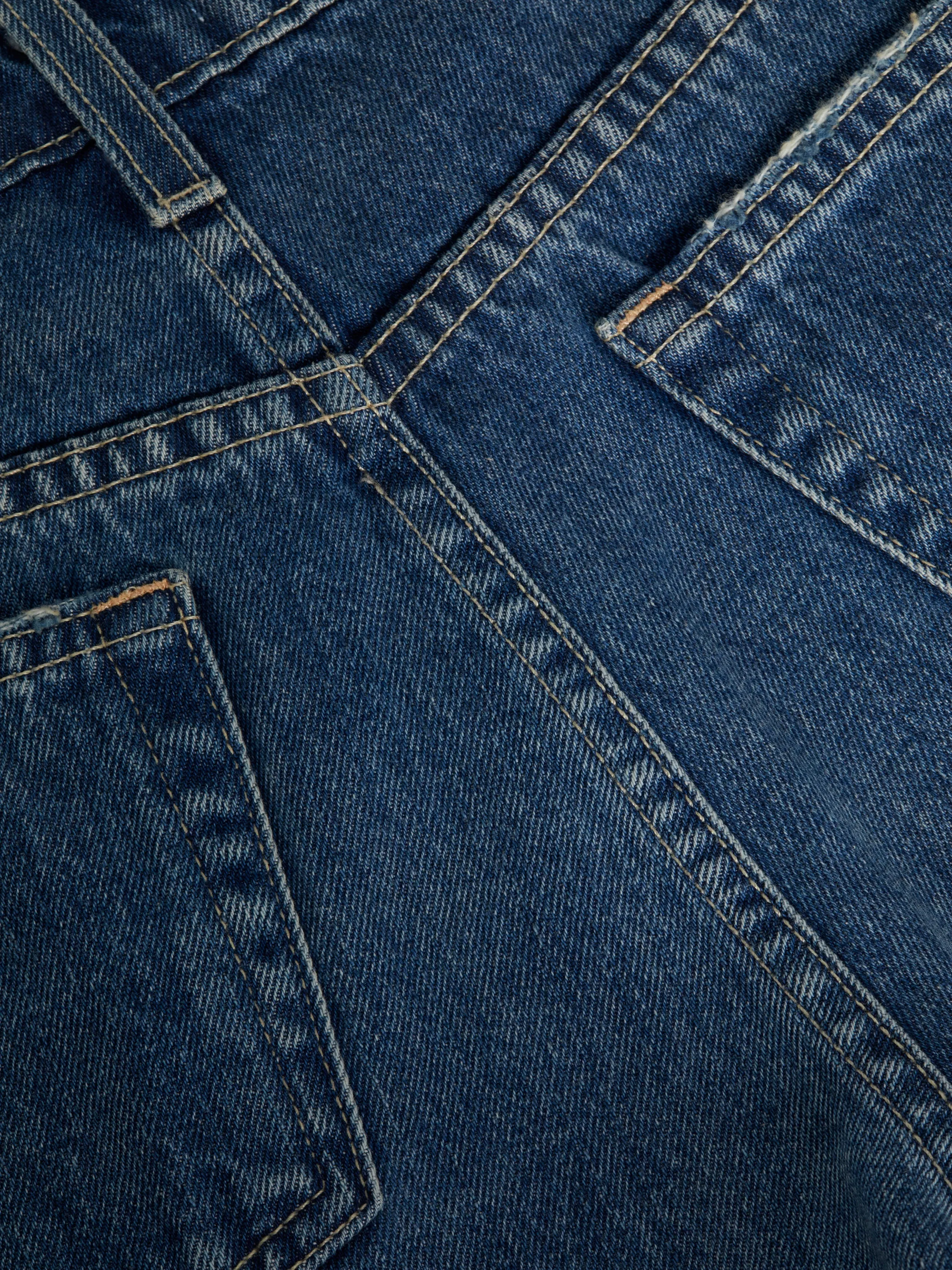 Jazzy Cuffed Denim Short