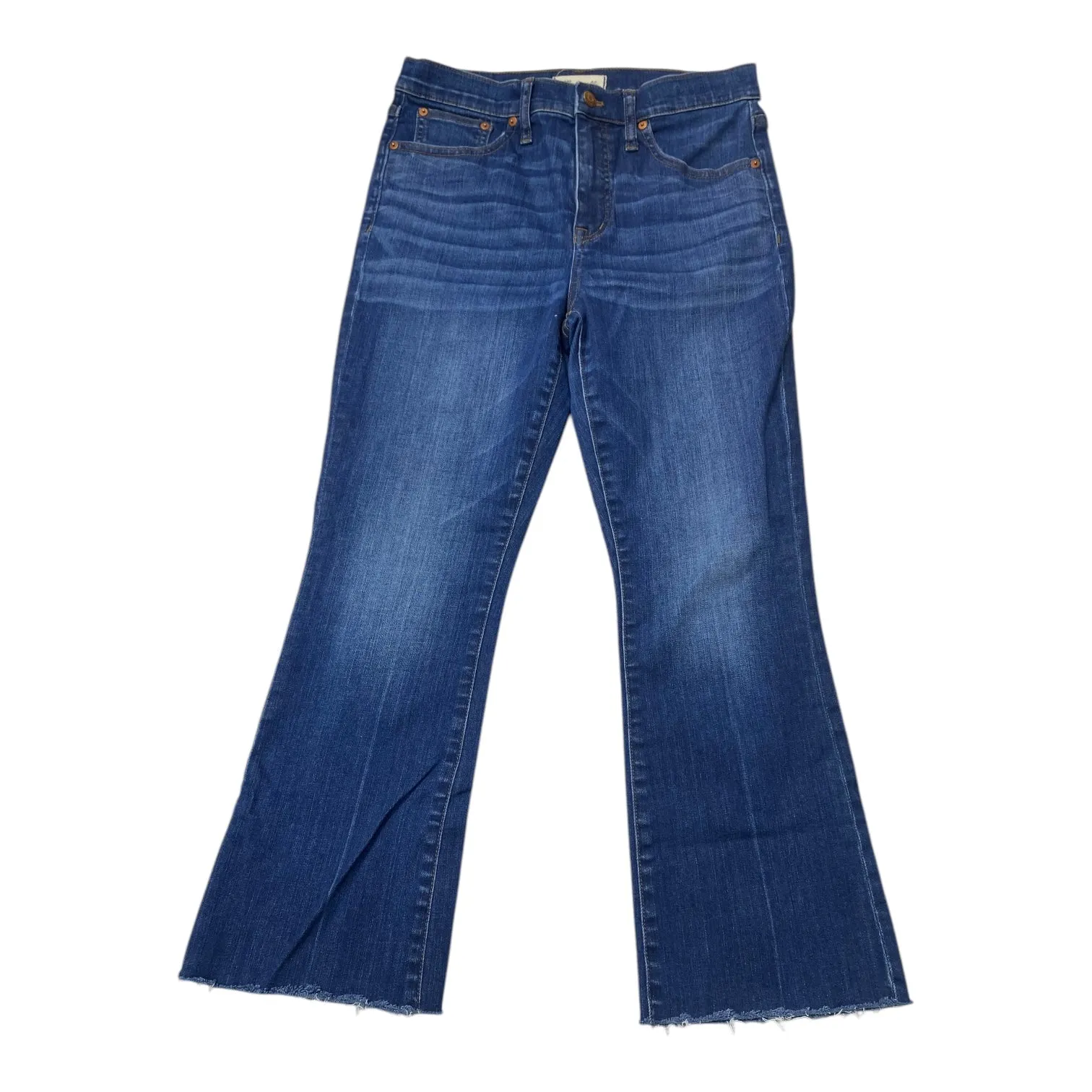 Jeans Boot Cut By Madewell In Blue Denim, Size:8
