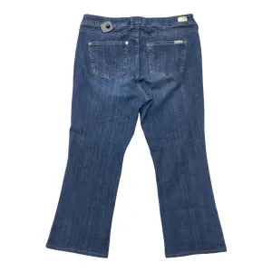 Jeans Boot Cut By Seven 7 In Blue Denim, Size:16