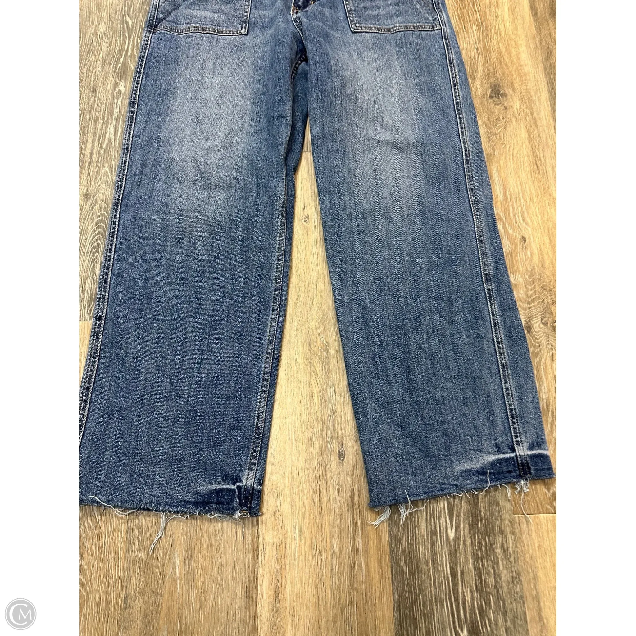 Jeans Boot Cut By Vervet In Blue Denim, Size: 10