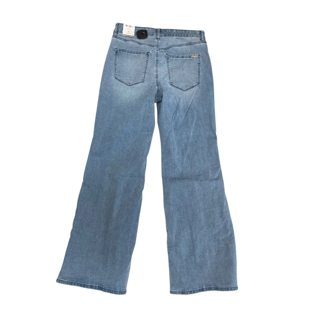 Jeans Boot Cut By White House Black Market In Blue Denim, Size:8