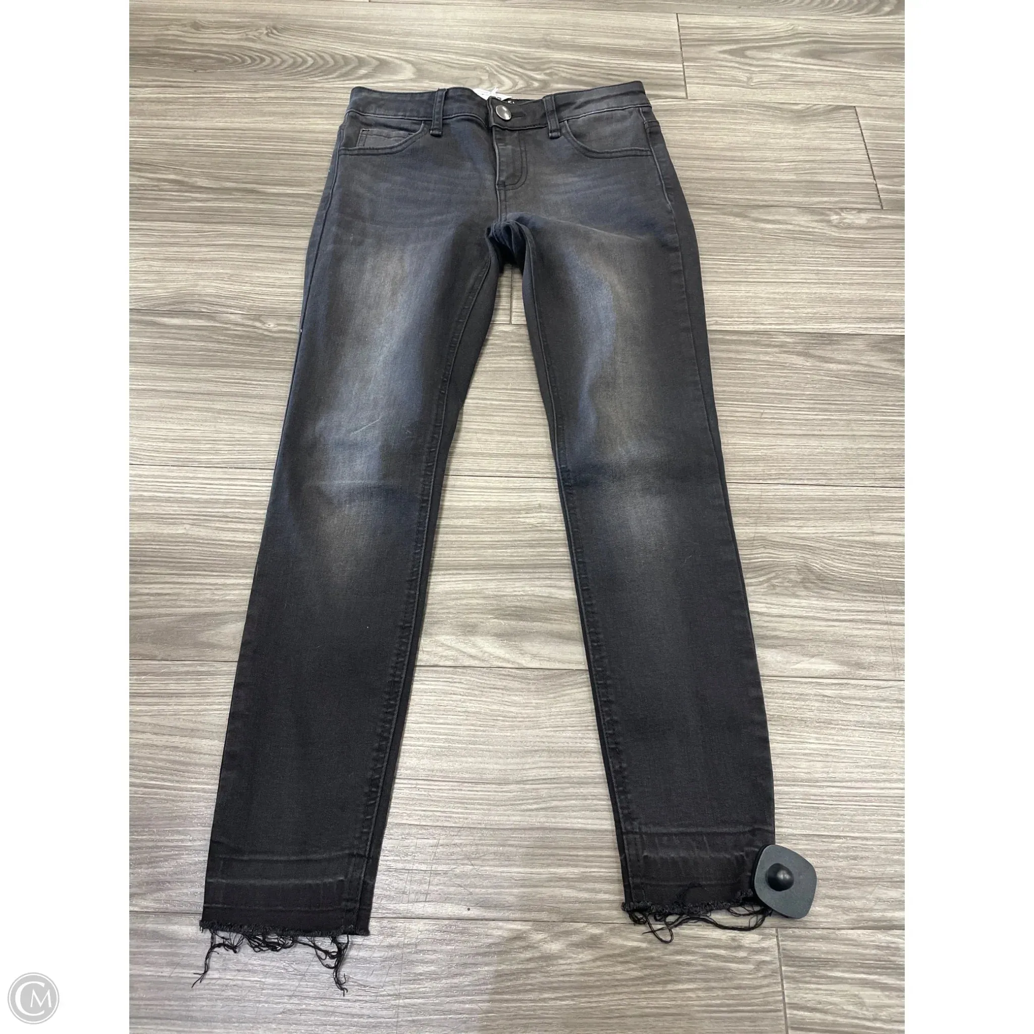 Jeans Cropped By Clothes Mentor In Black, Size: 2p