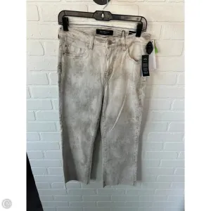 Jeans Cropped By Liverpool In Beige, Size: 8
