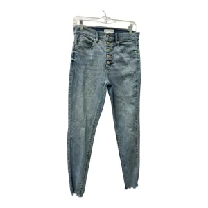 Jeans Cropped By Loft In Blue, Size:4