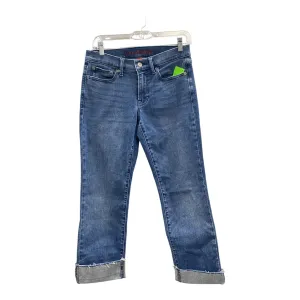 Jeans Cropped By Lucky Brand In Blue, Size:4