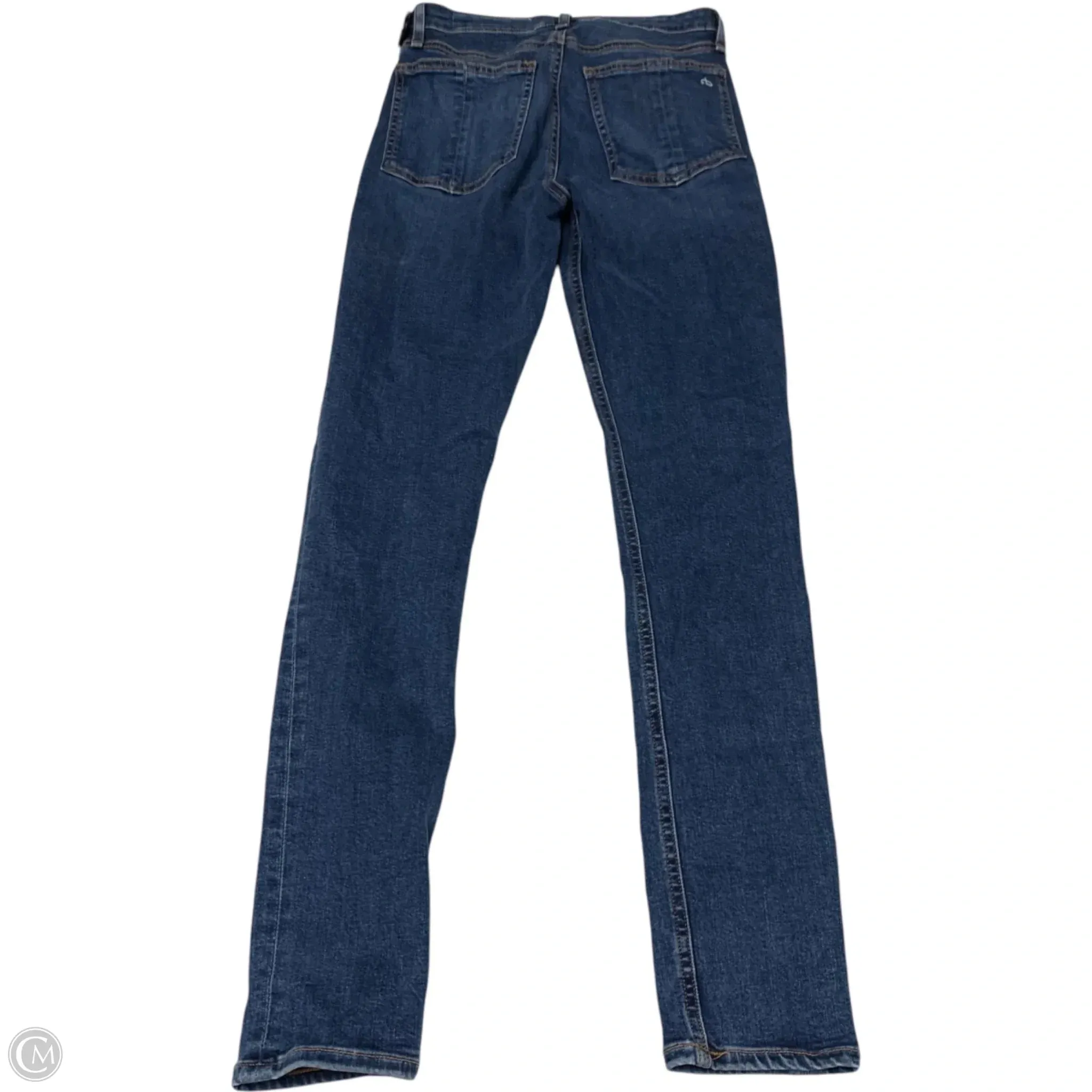 Jeans Designer By Rag & Bones Jeans In Blue Denim, Size: 2