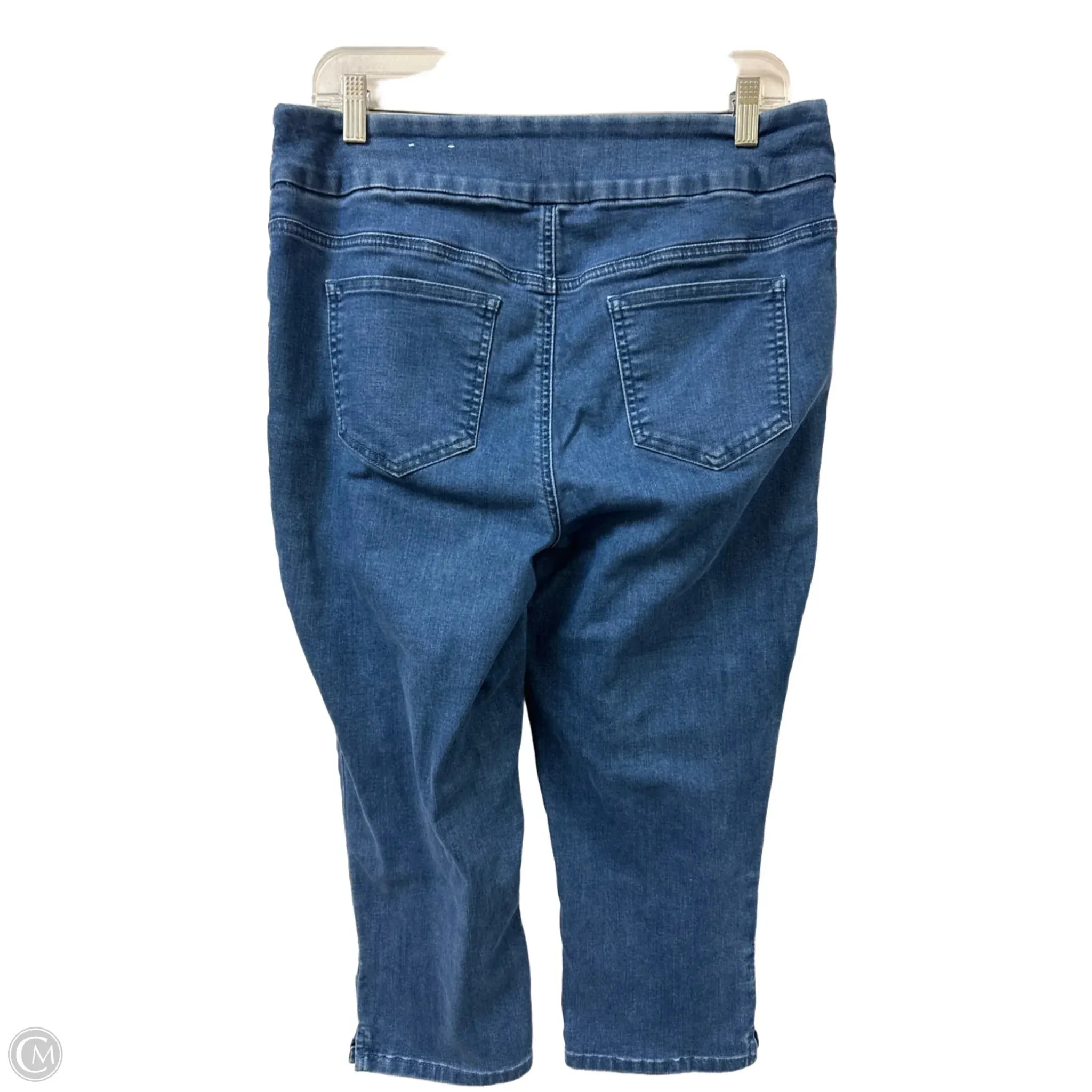 Jeans Jeggings By Chicos In Blue Denim, Size: 10