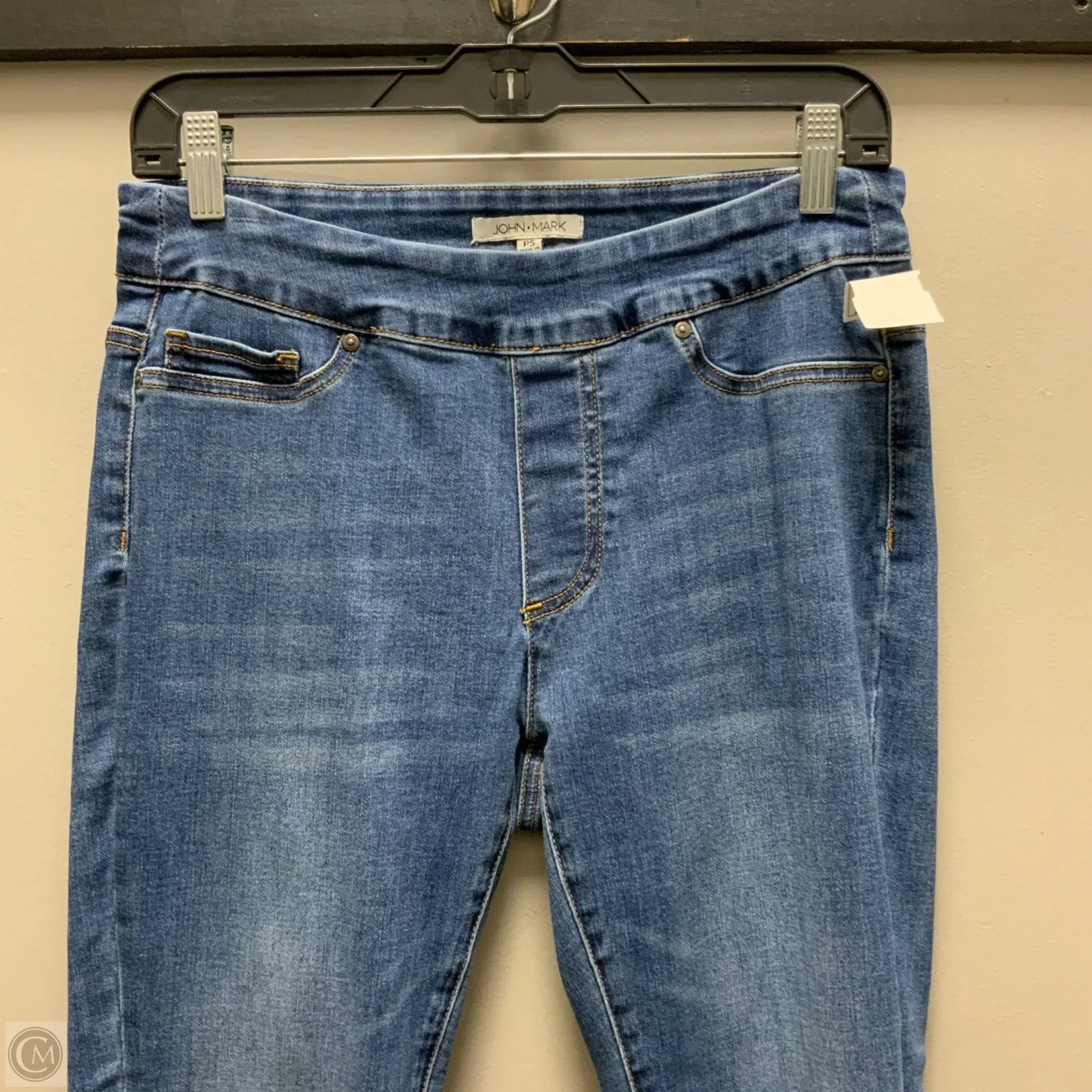 Jeans Jeggings By John Mark In Blue Denim, Size: Sp