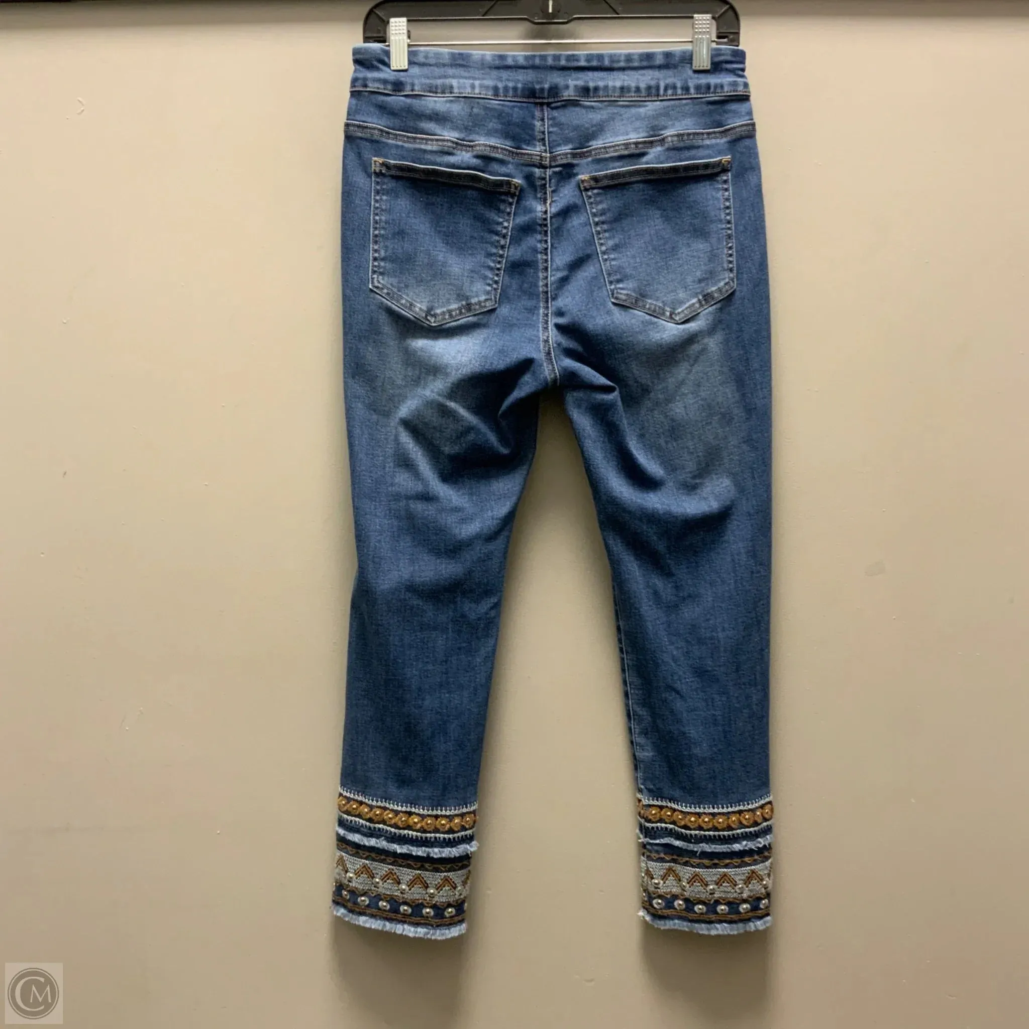 Jeans Jeggings By John Mark In Blue Denim, Size: Sp