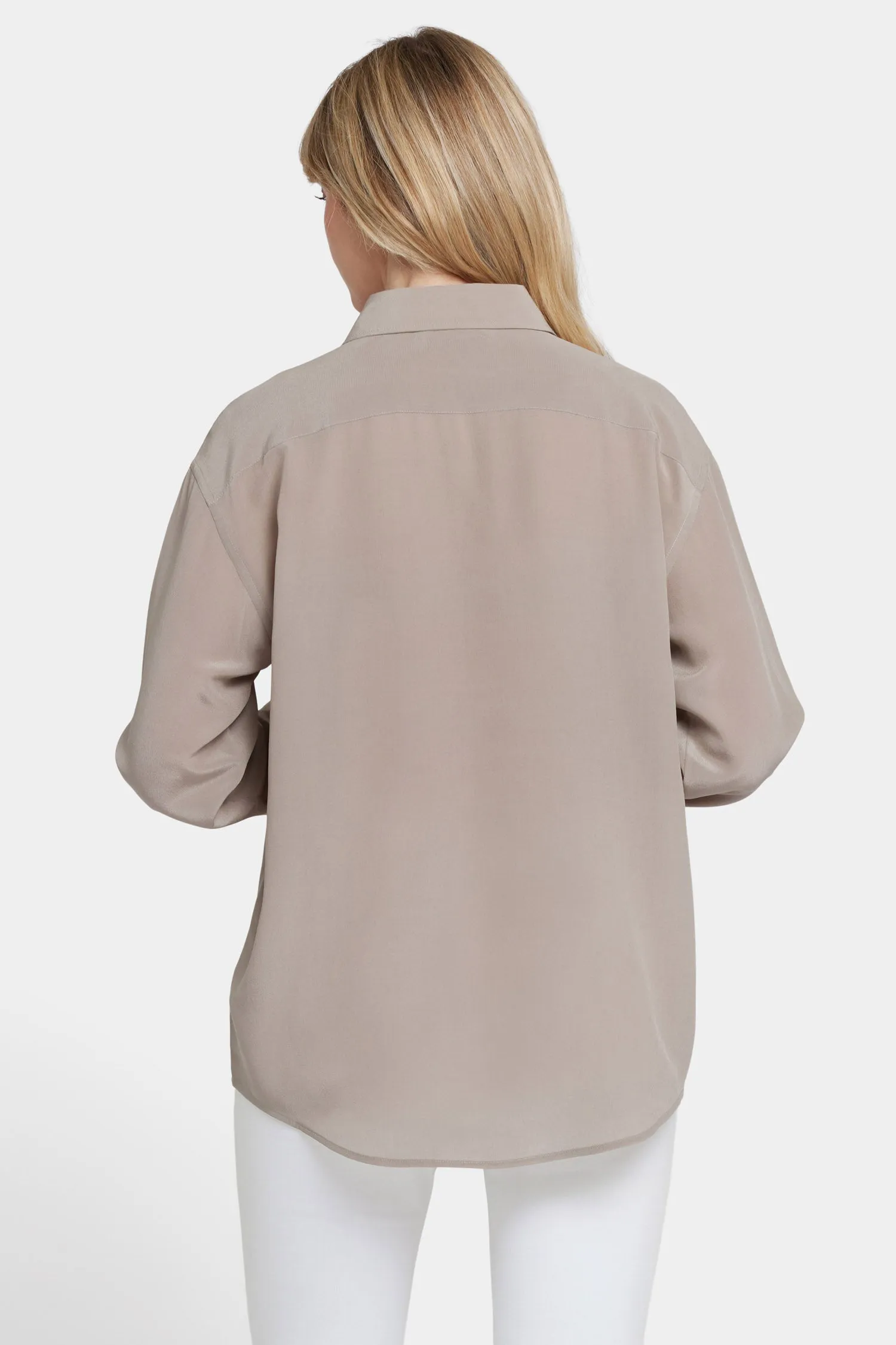 Lauren Silk Blouse - Saddlewood
