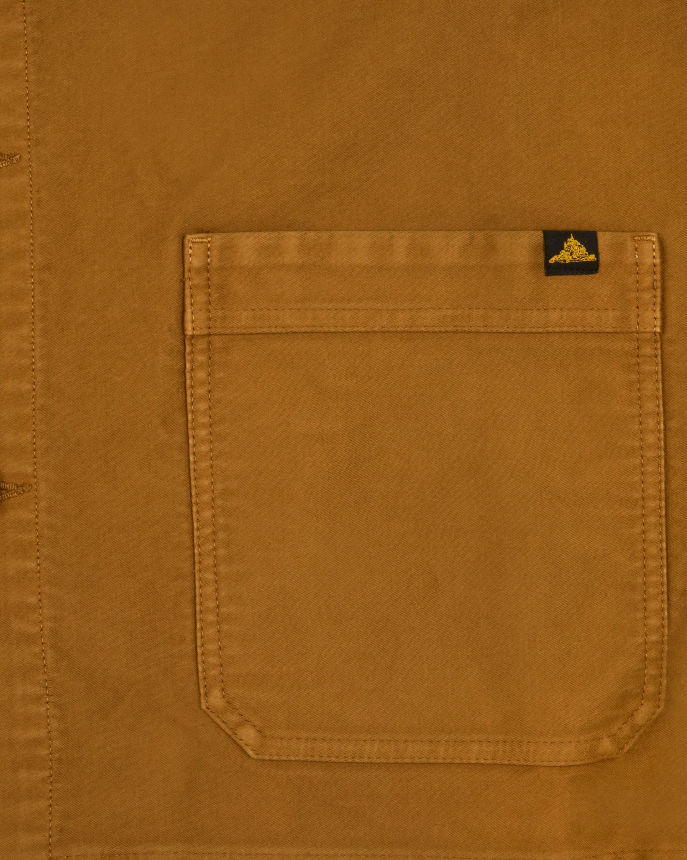 Le Mont St Michel Moleskin Authentic Work Jacket - Amber