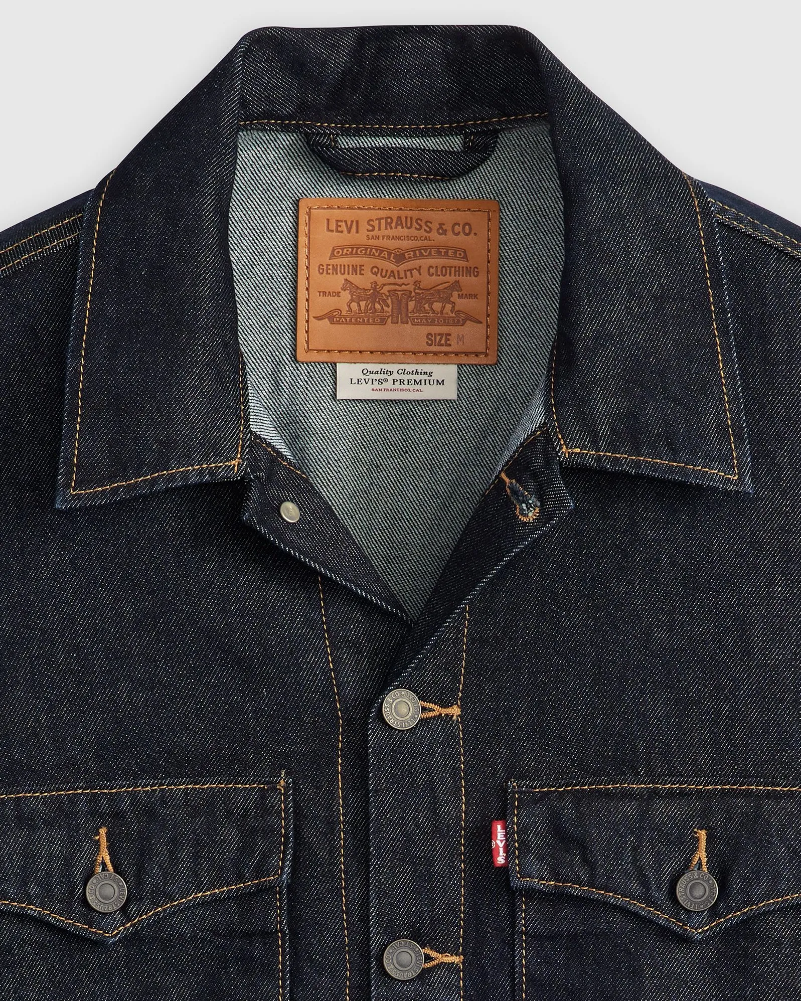 Levi's® Embarcadero Station Trucker Jacket - Love Your Smile Rinse