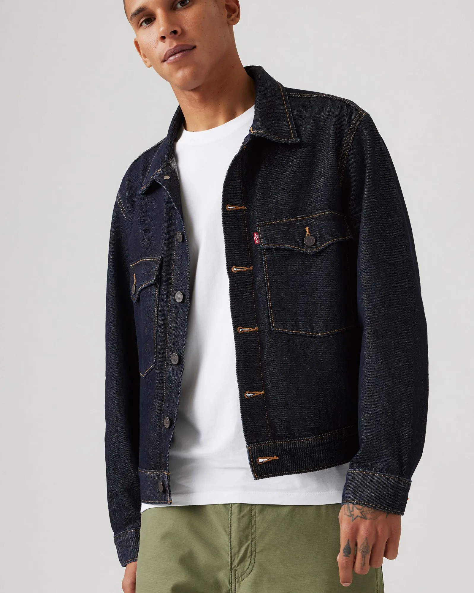 Levi's® Embarcadero Station Trucker Jacket - Love Your Smile Rinse