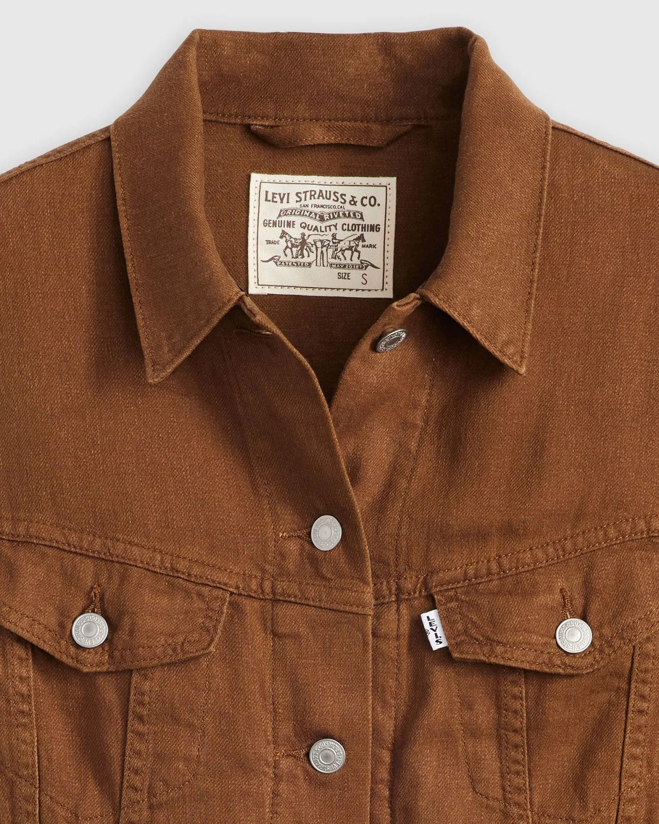 Levi's® Womens Shrunken 90's Vest - Sorrel Horse