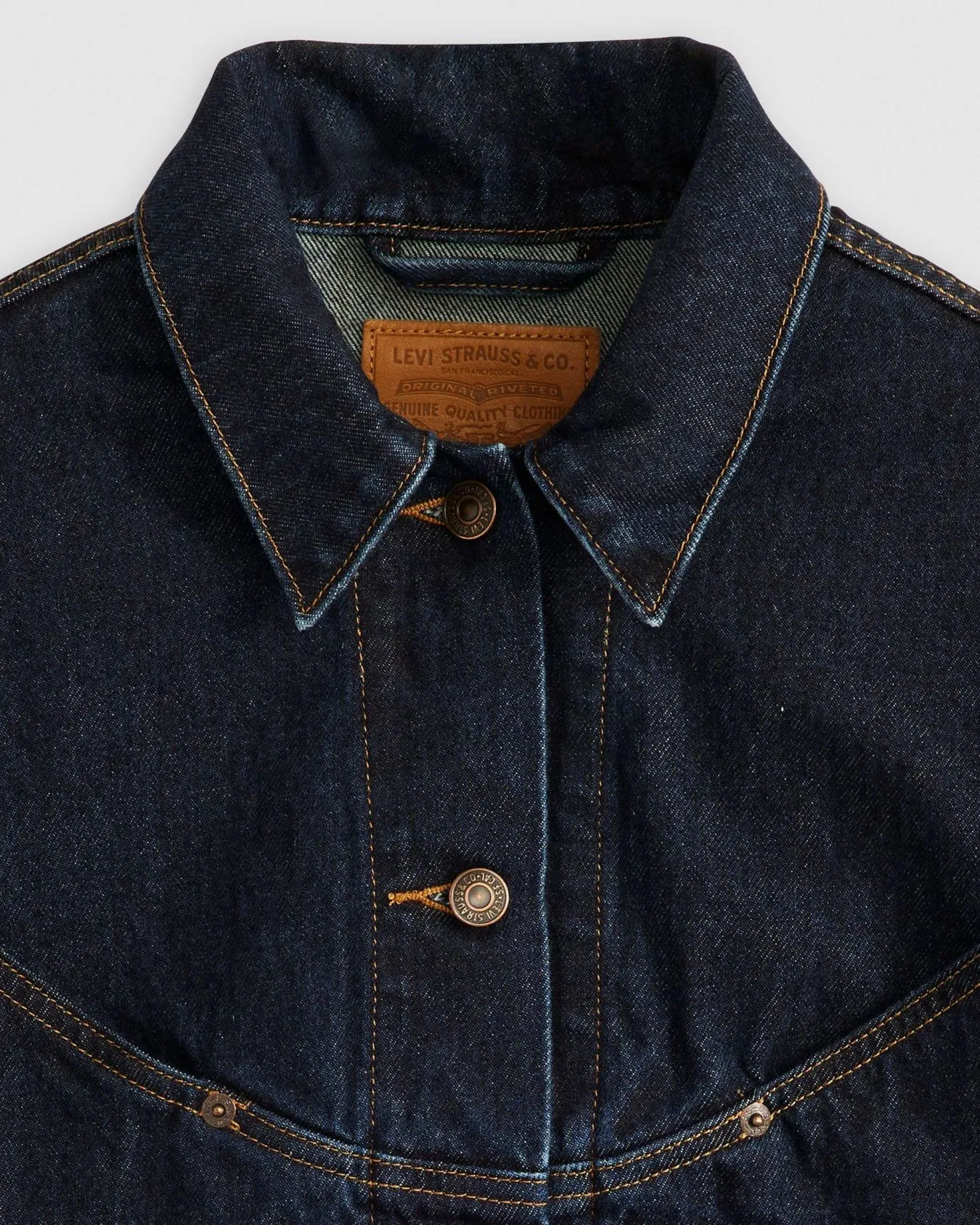 Levi's® Womens Shrunken Trucker Jacket - Dream Nice Dreams