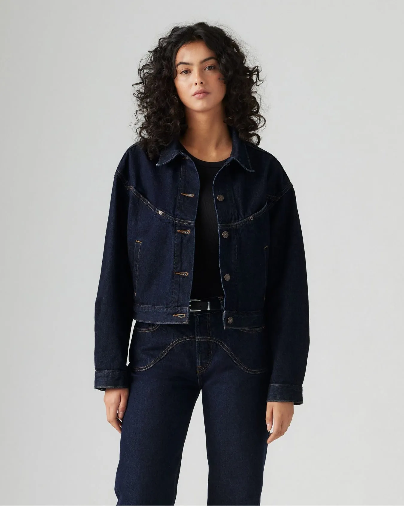 Levi's® Womens Shrunken Trucker Jacket - Dream Nice Dreams