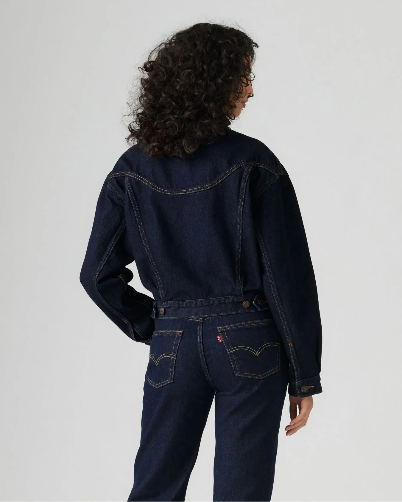 Levi's® Womens Shrunken Trucker Jacket - Dream Nice Dreams