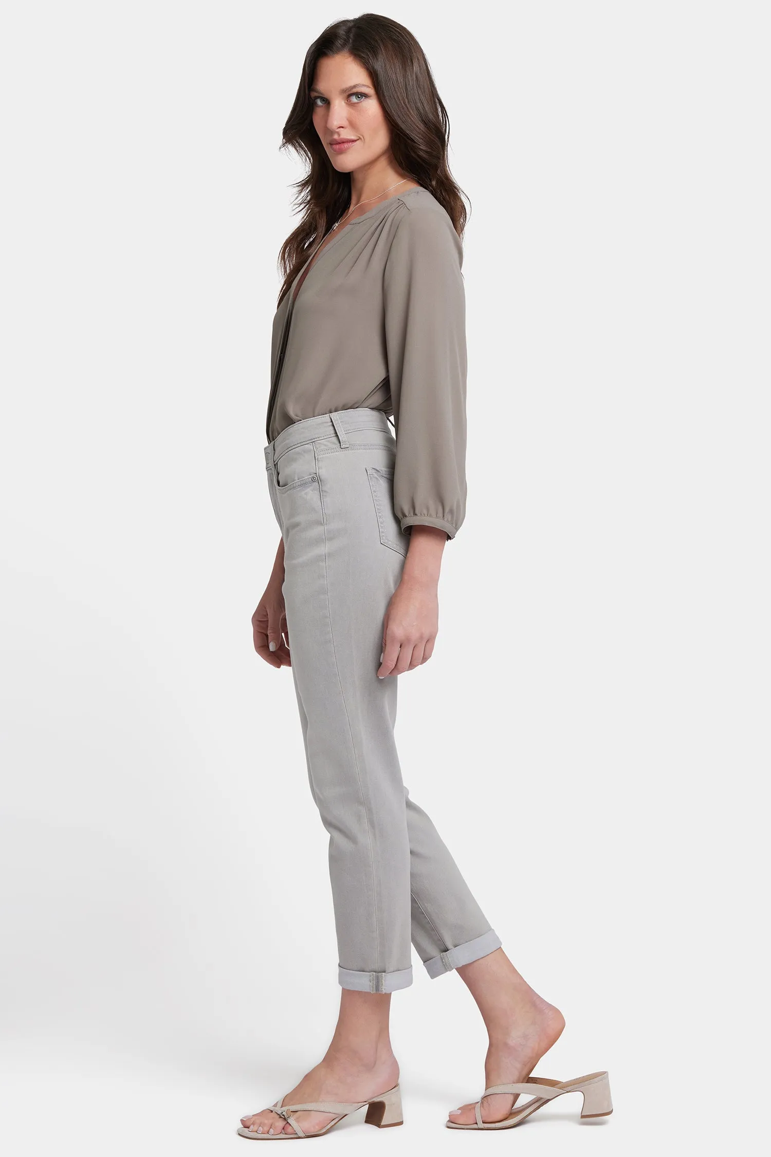 Margot Girlfriend Jeans - Grenada Mist
