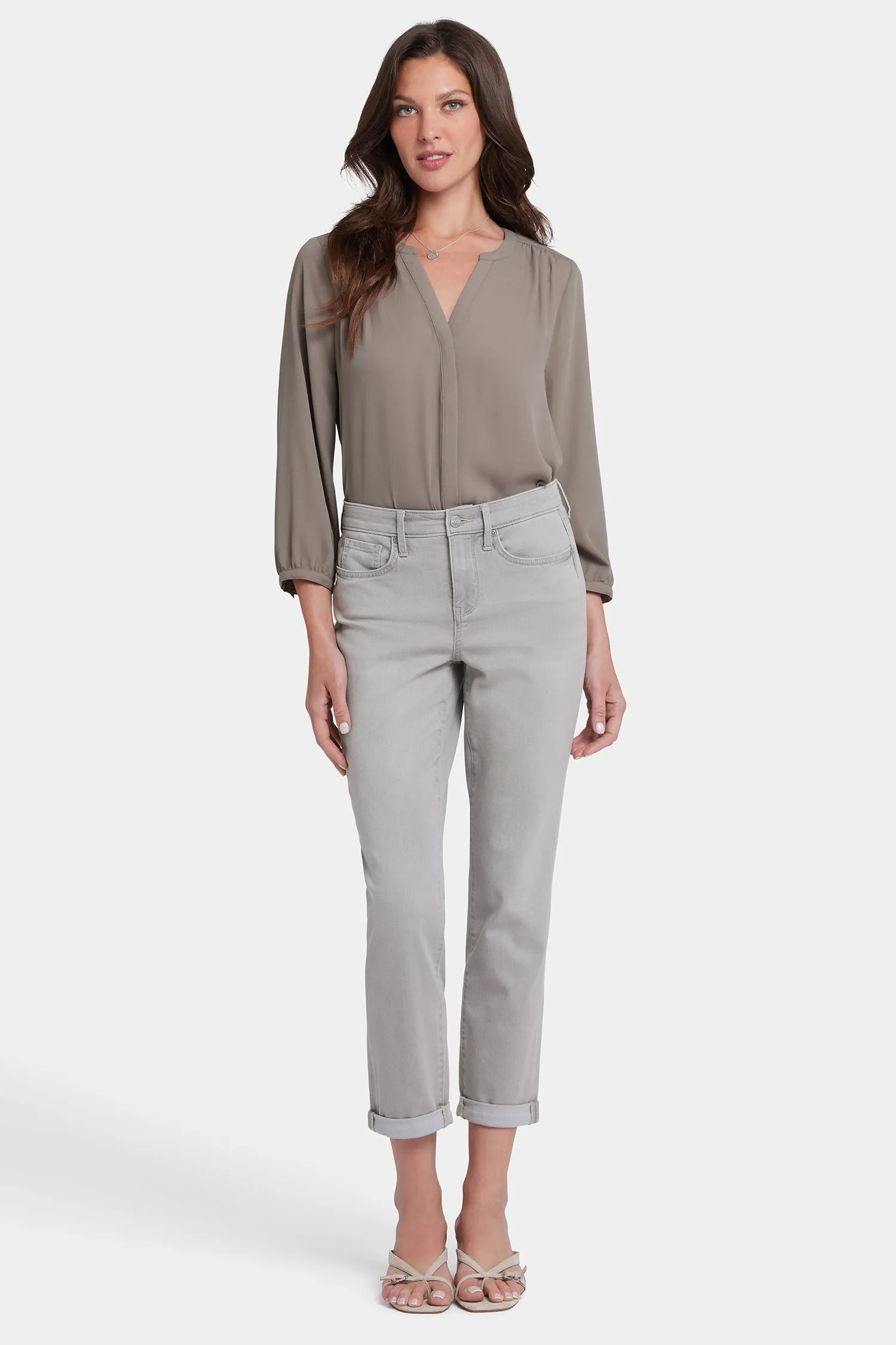 Margot Girlfriend Jeans - Grenada Mist