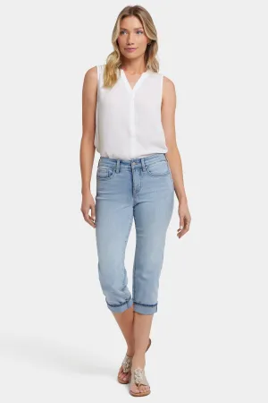 Marilyn Straight Crop Jeans - Santiago Sea