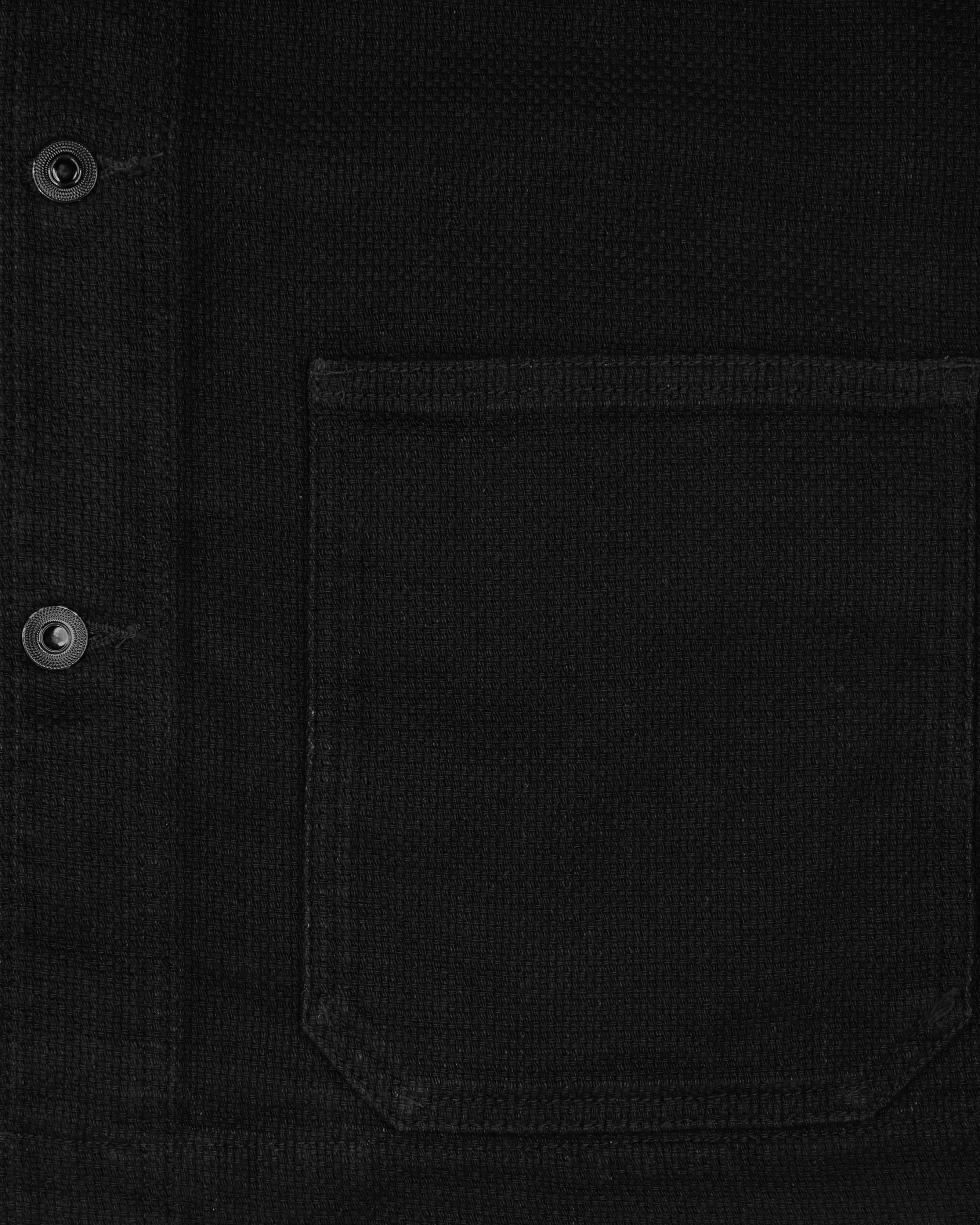 Momotaro Jeans 03-042 Dobby Coverall - Black