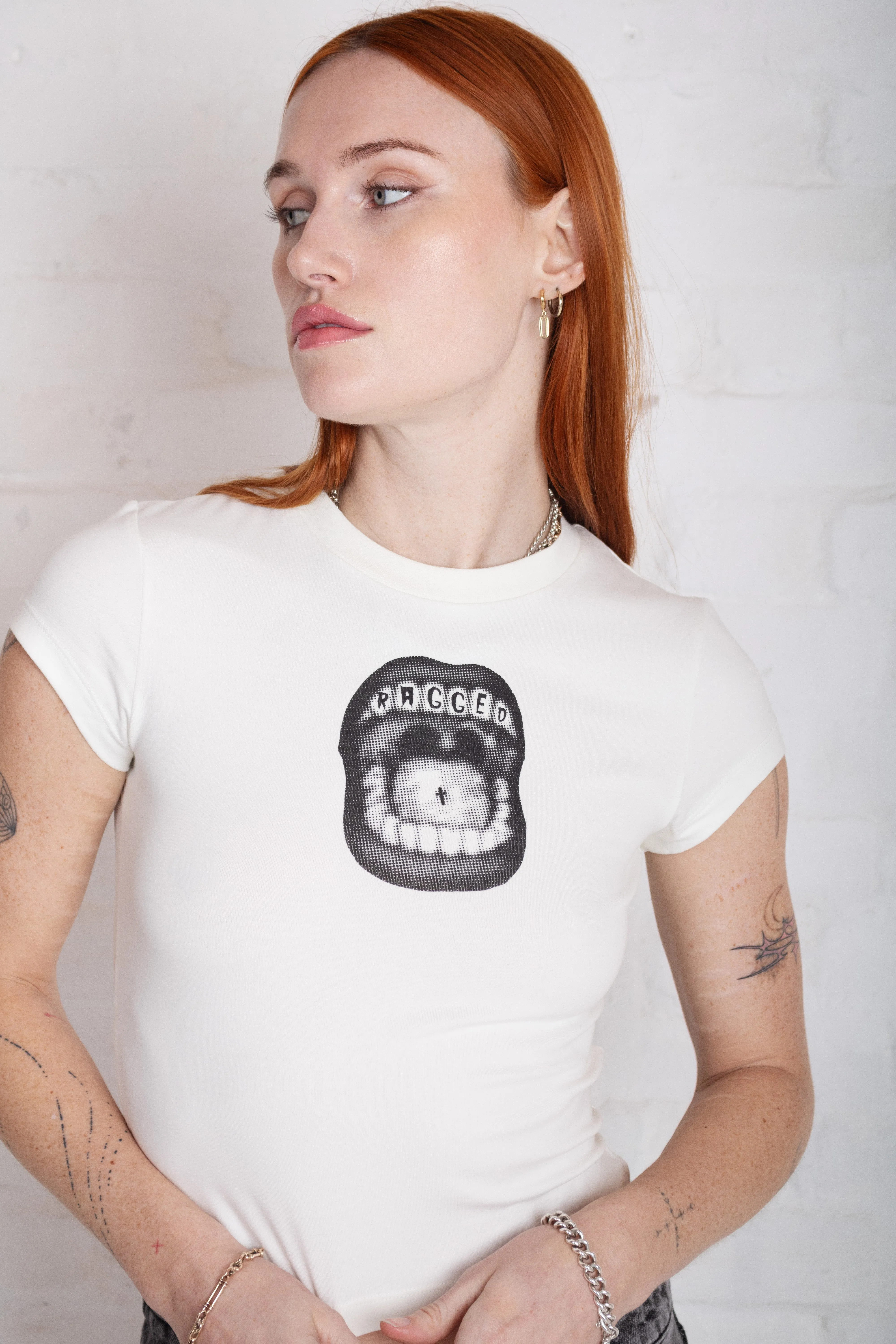 Mouthy Logo Baby Tee