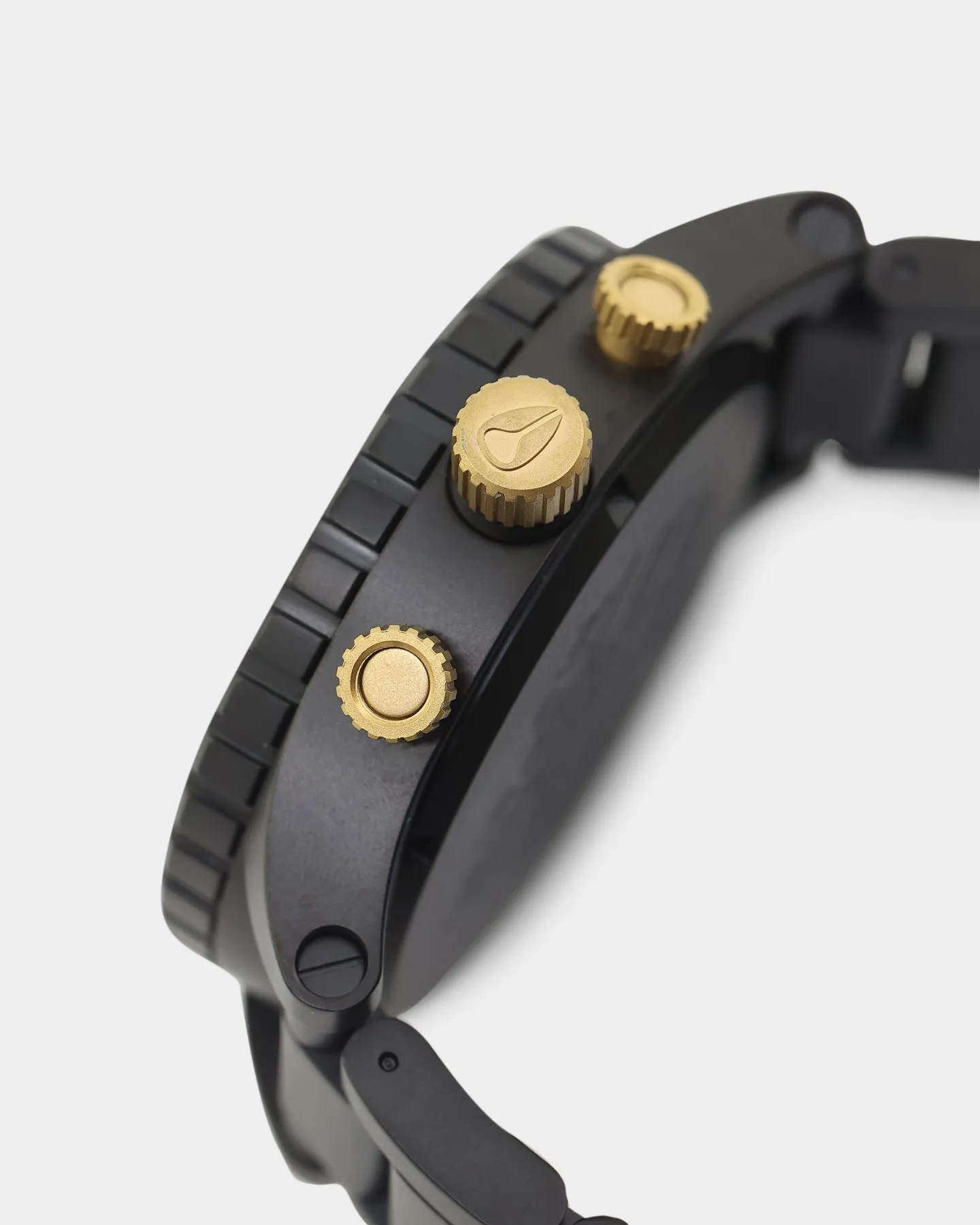 Nixon 51-30 Chrono Watch Matte Black/Gold