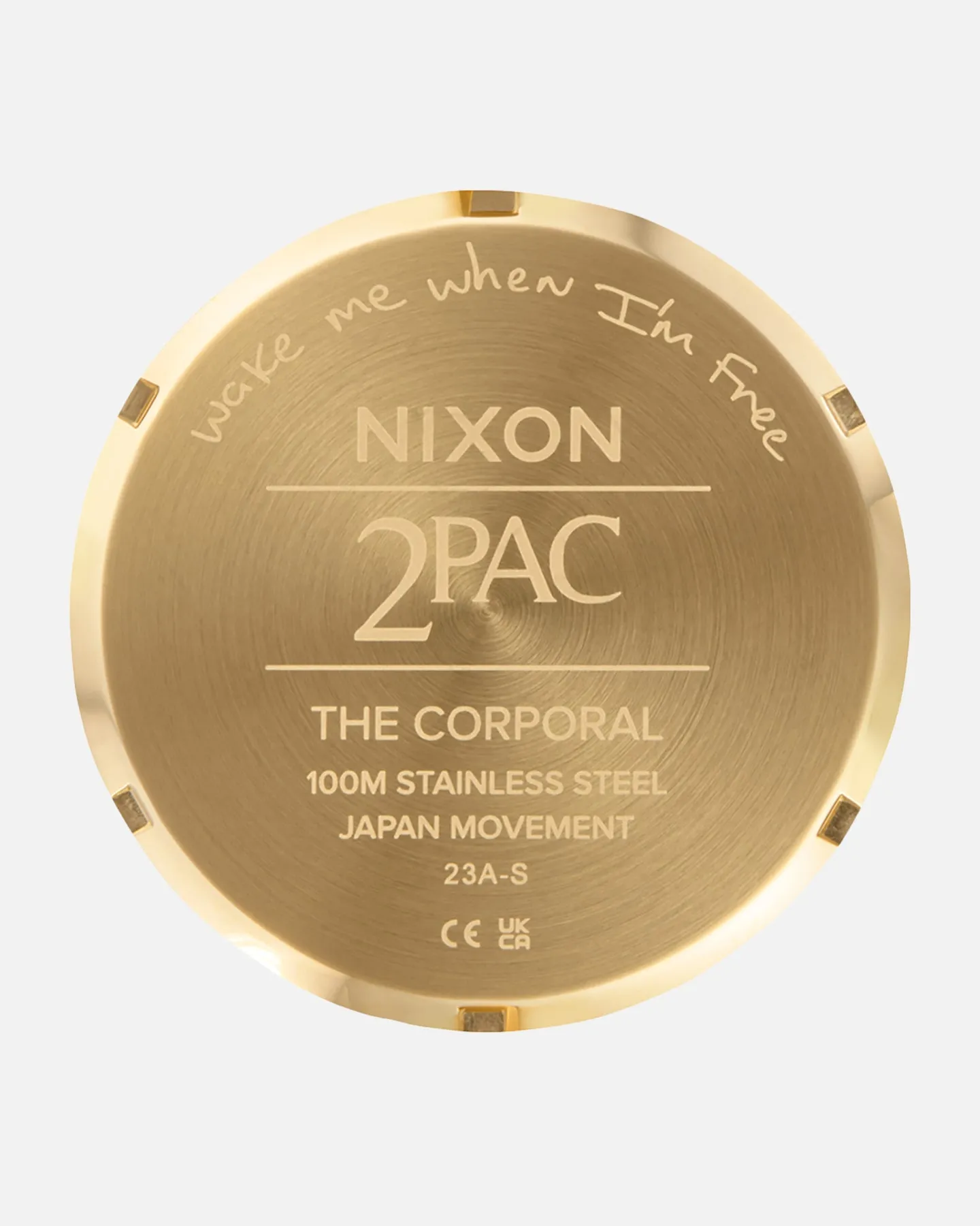 Nixon X 2PAC Corporal Watch Gold/Gold