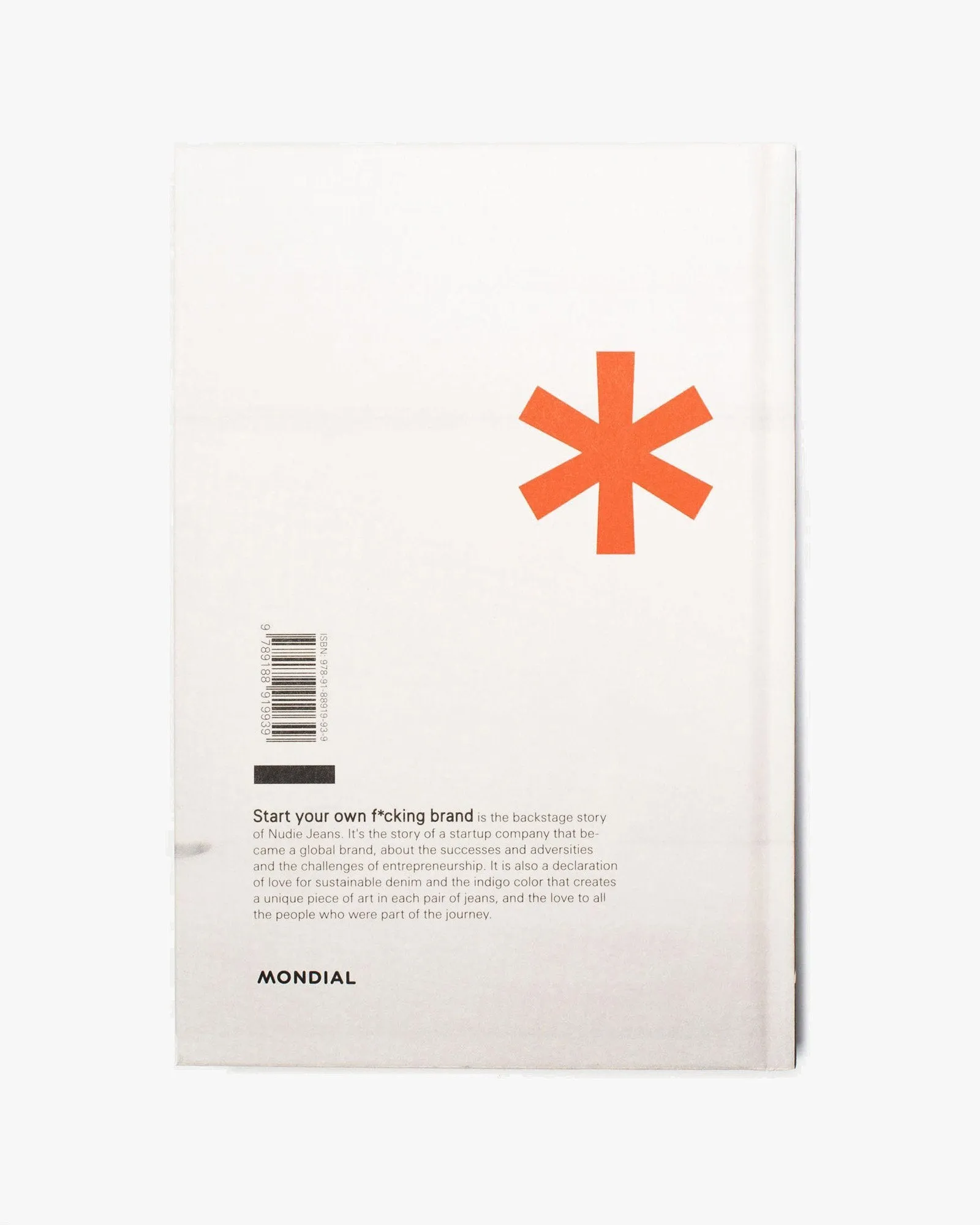 Nudie Jeans 'Start Your Own F*cking Brand' Book - English