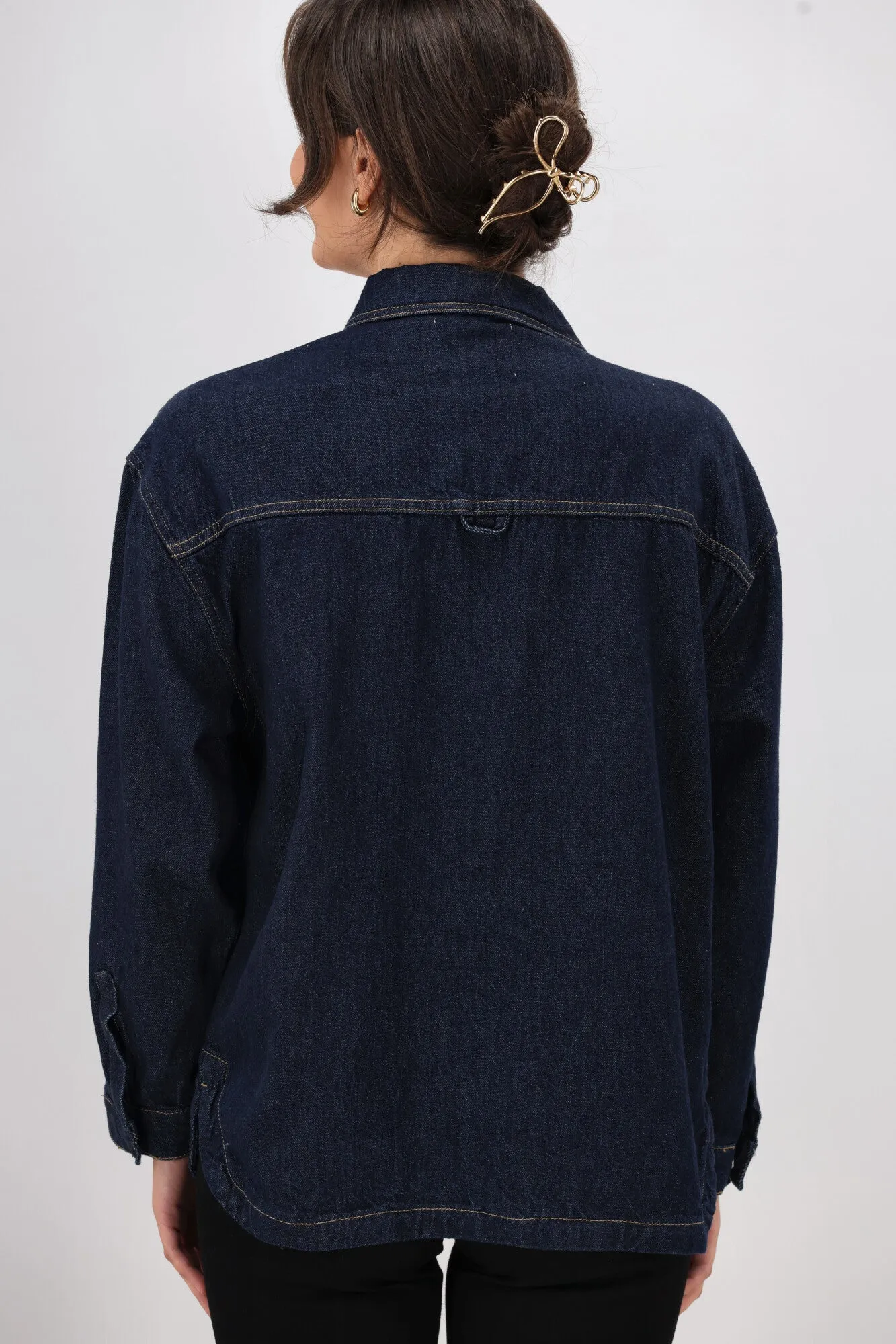 ONLY Emmie L/S Shirt Rinse Denim