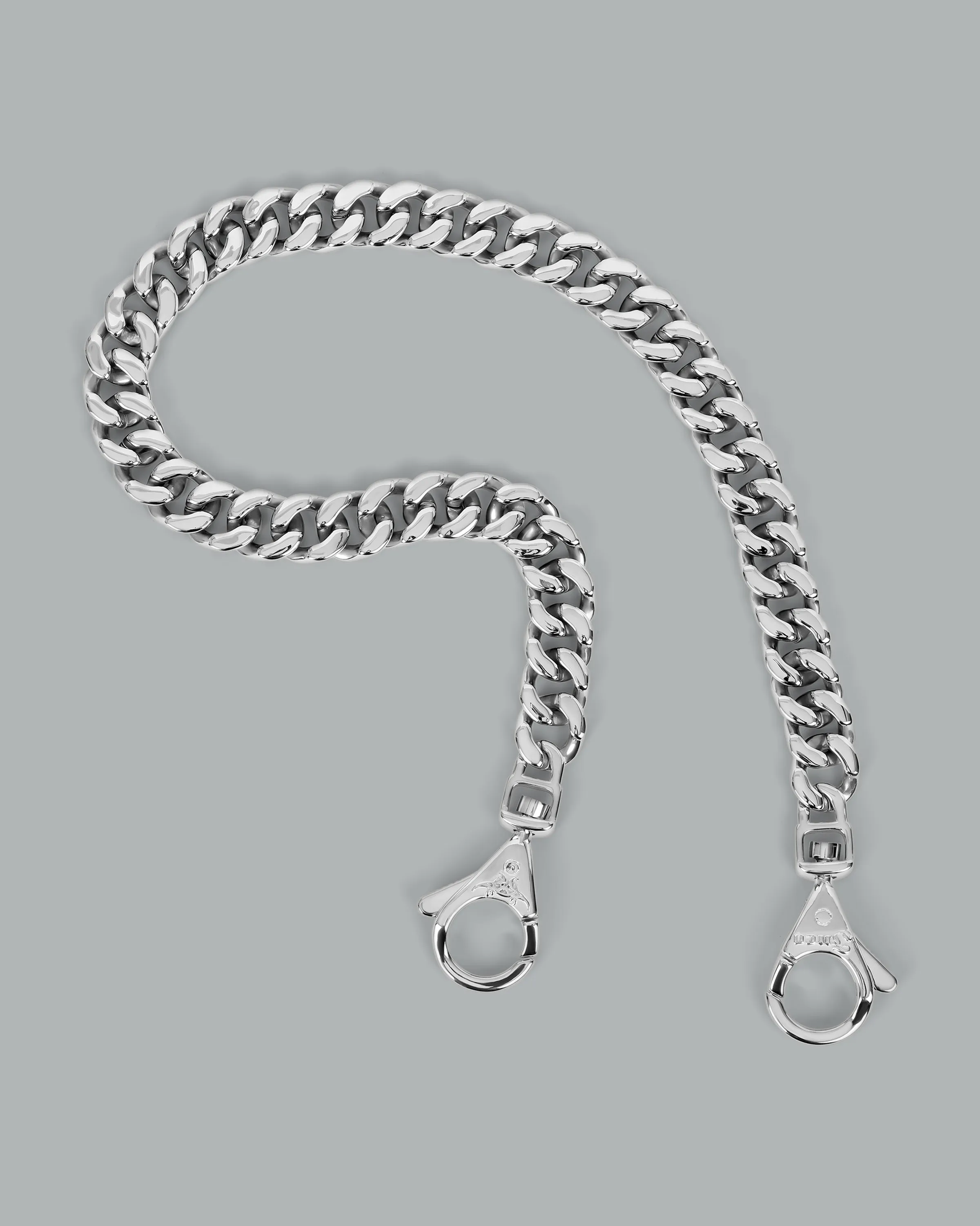 Oversized Stainless Steel Pocket Chain