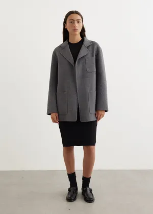 Patch Pocket Double Jacket