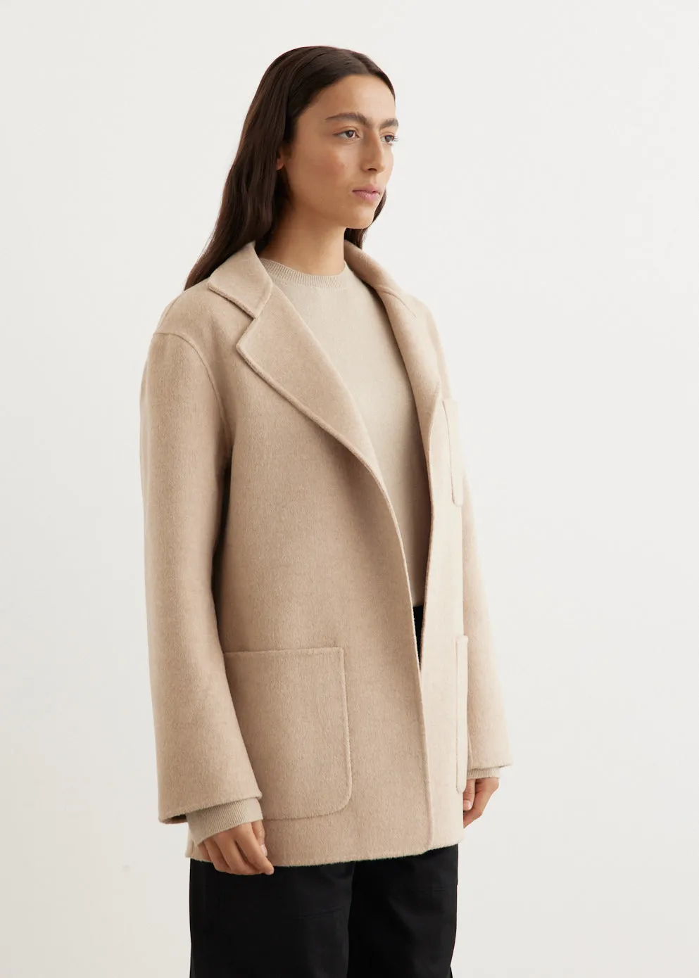 Patch Pocket Double Jacket