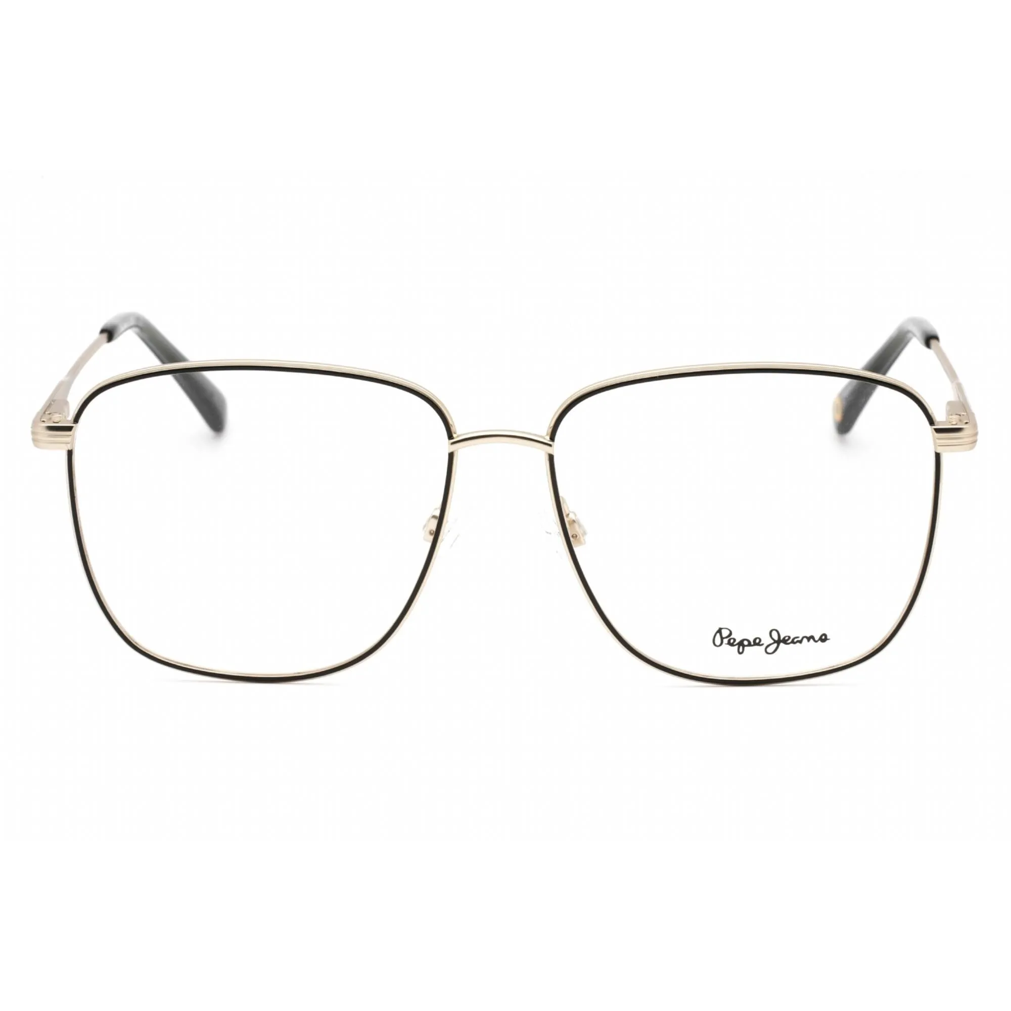 Pepe Jeans Men's Eyeglasses - Matte Light Gold Metal Butterfly Frame | PJ1416 407