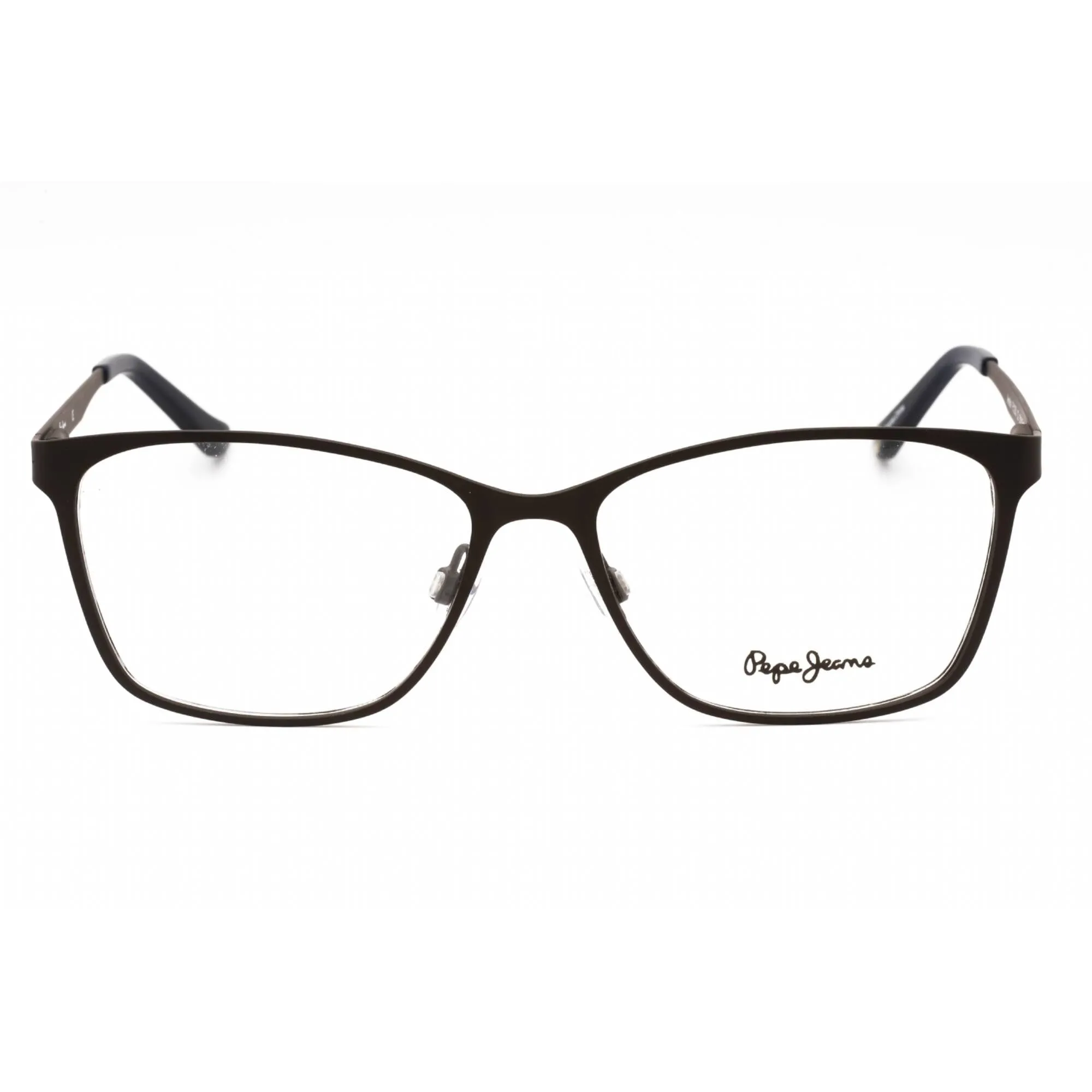 Pepe Jeans Women's Eyeglasses - Brown Metal Cat Eye Full Rim Frame | PJ1230 C2