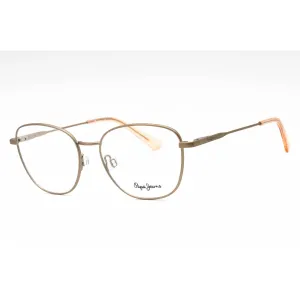 Pepe Jeans Women's Eyeglasses - Brown Metal Square Full Rim Frame | PJ1358 C3