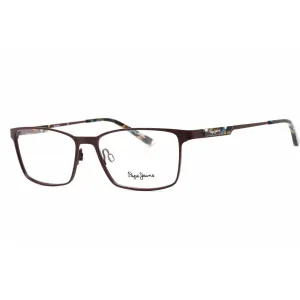 Pepe Jeans Women's Eyeglasses - Burgundy Rectangular Frame Clear Demo Lens | PJ1298 C2