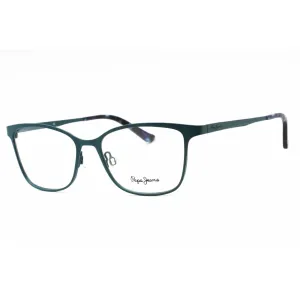Pepe Jeans Women's Eyeglasses - Petrol Metal Cat Eye Full Rim Frame | PJ1249 C4