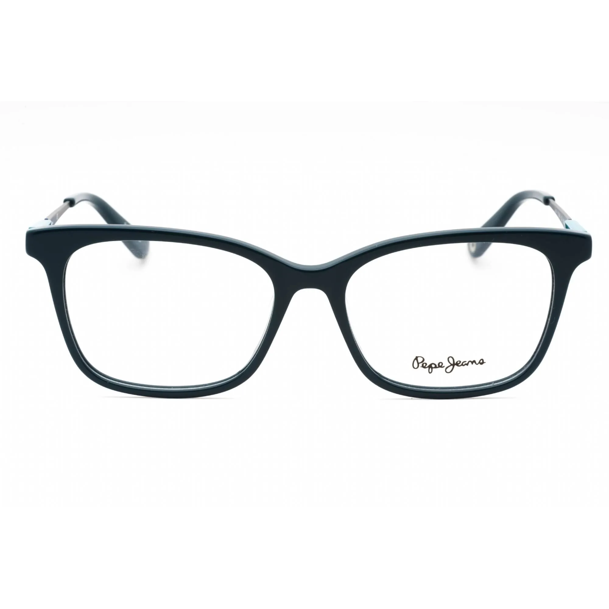 Pepe Jeans Women's Eyeglasses - Petrol Plastic Cat Eye Full Rim Frame | PJ3361 C3