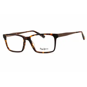 Pepe Jeans Women's Eyeglasses - Tortoise Plastic Rectangular Full Rim | PJ3221 C2