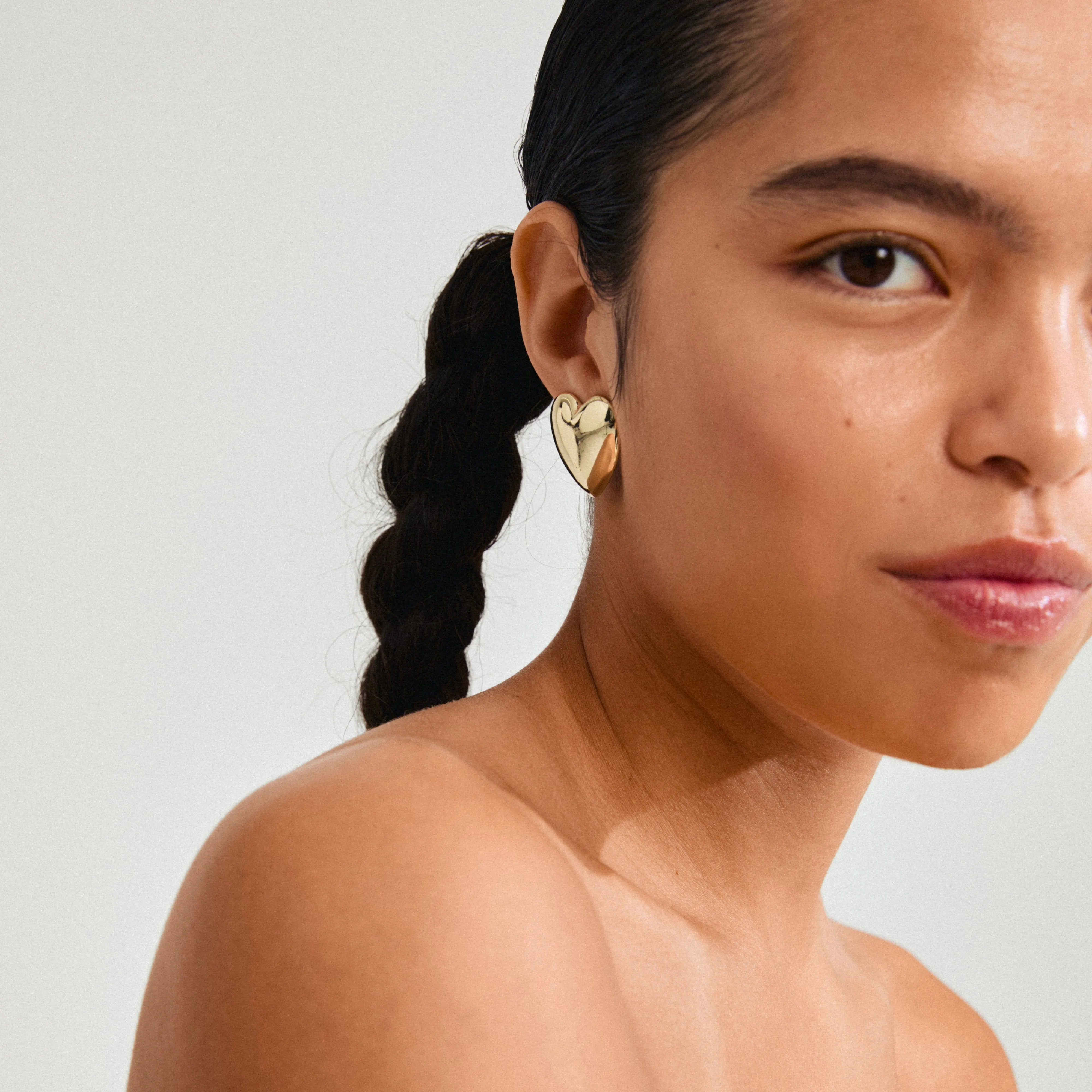 Pilgrim Annemette Earrings Gold Plated