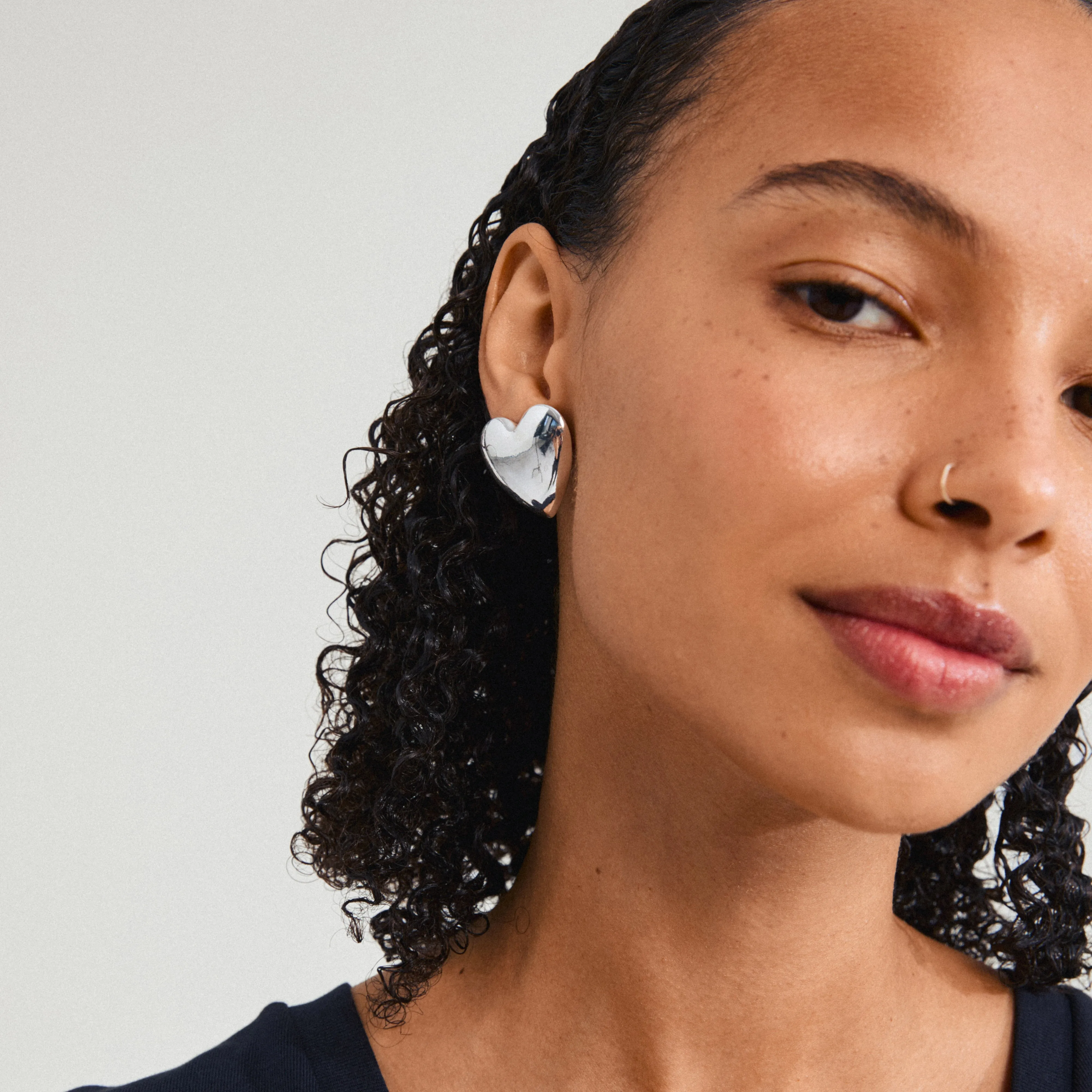 Pilgrim Annemette Earrings Silver Plated