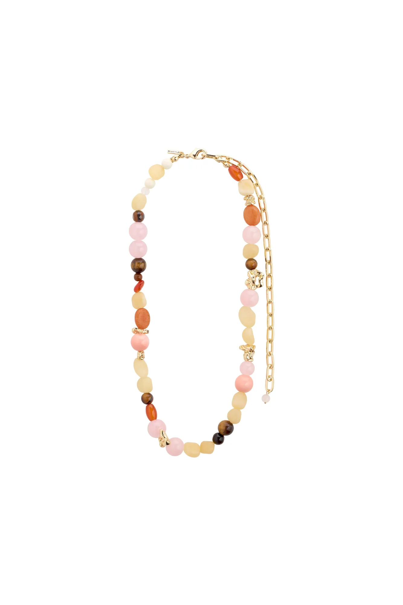 Pilgrim Dream Necklace Multi Gold Plated