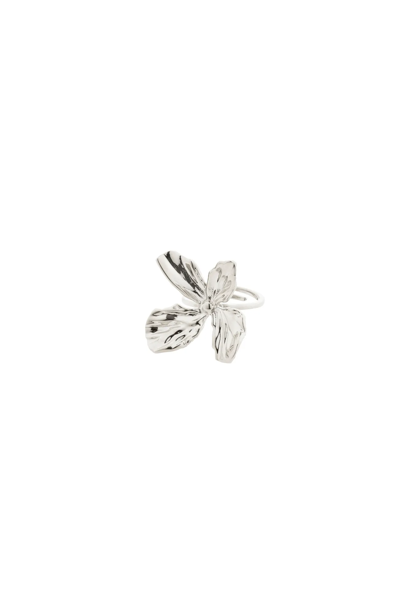 Pilgrim Dream Statement Ring Silver Plated
