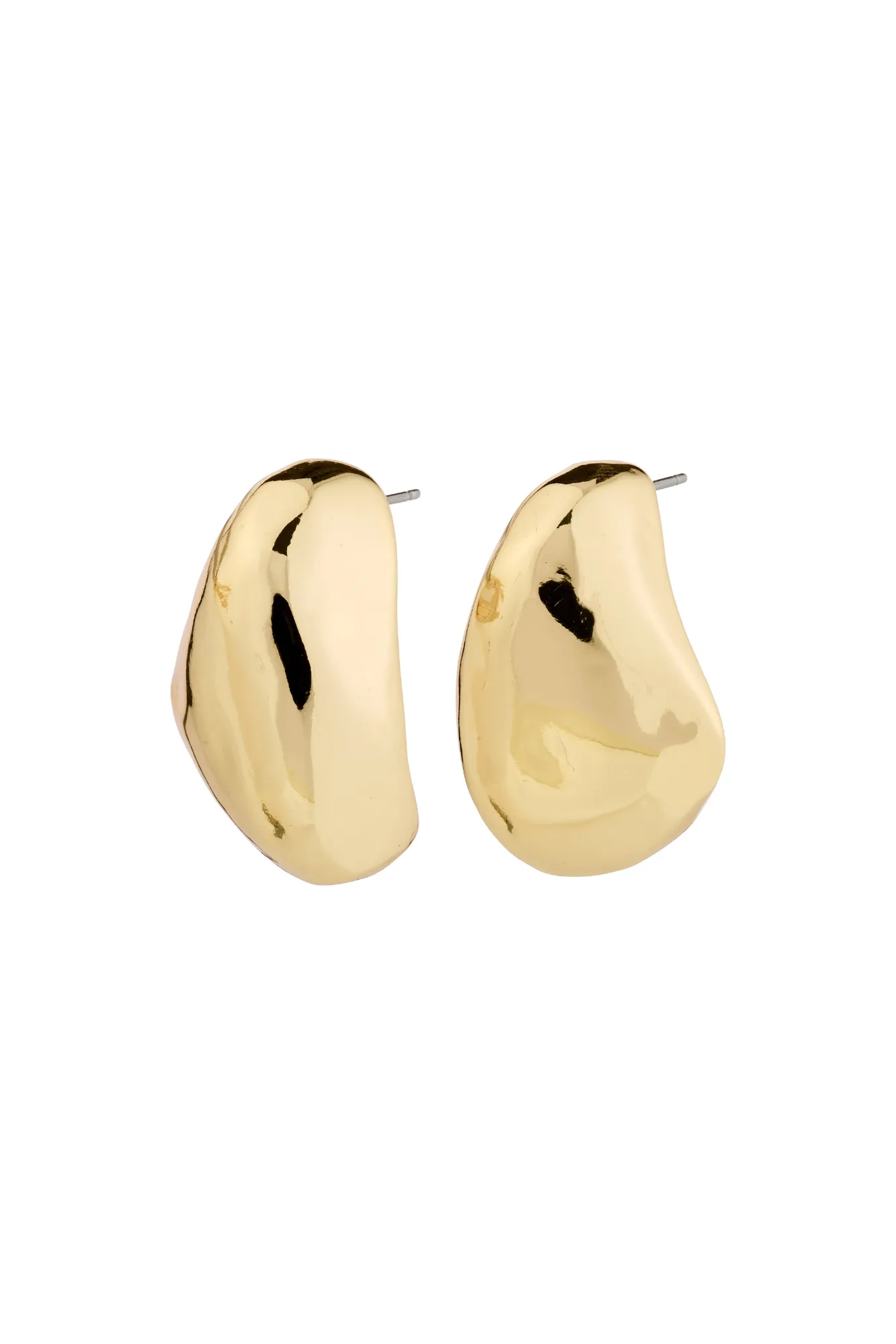 Pilgrim Dune Recycled Earrings Gold Large