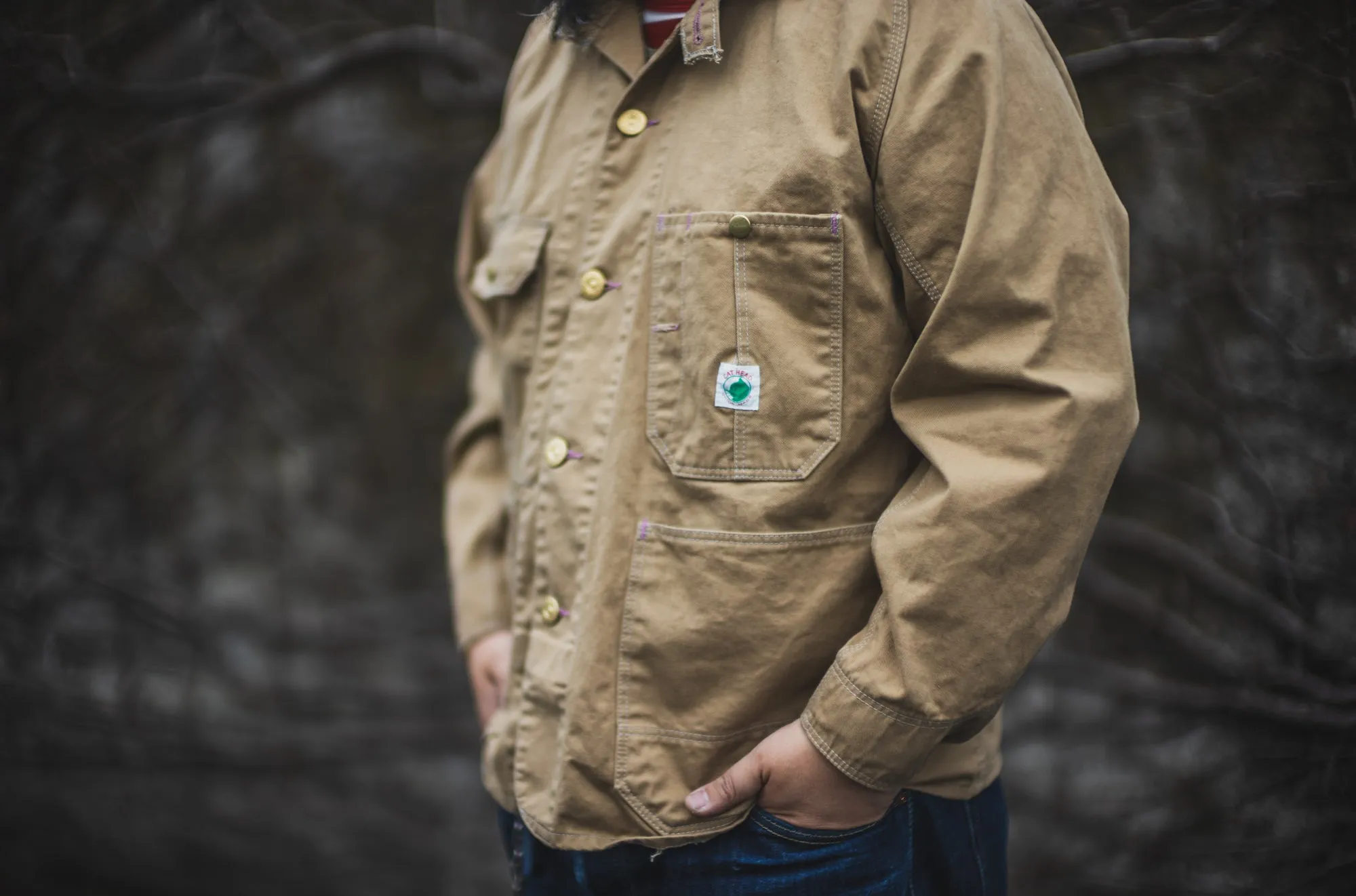 □Pre-Order□Cat Head Jacket Khaki Drill